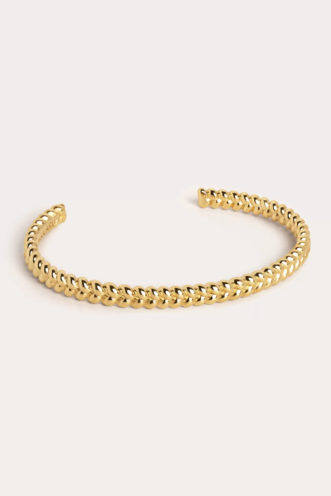 Shop Brazalete Cord Baño Oro Mujer Bisutería