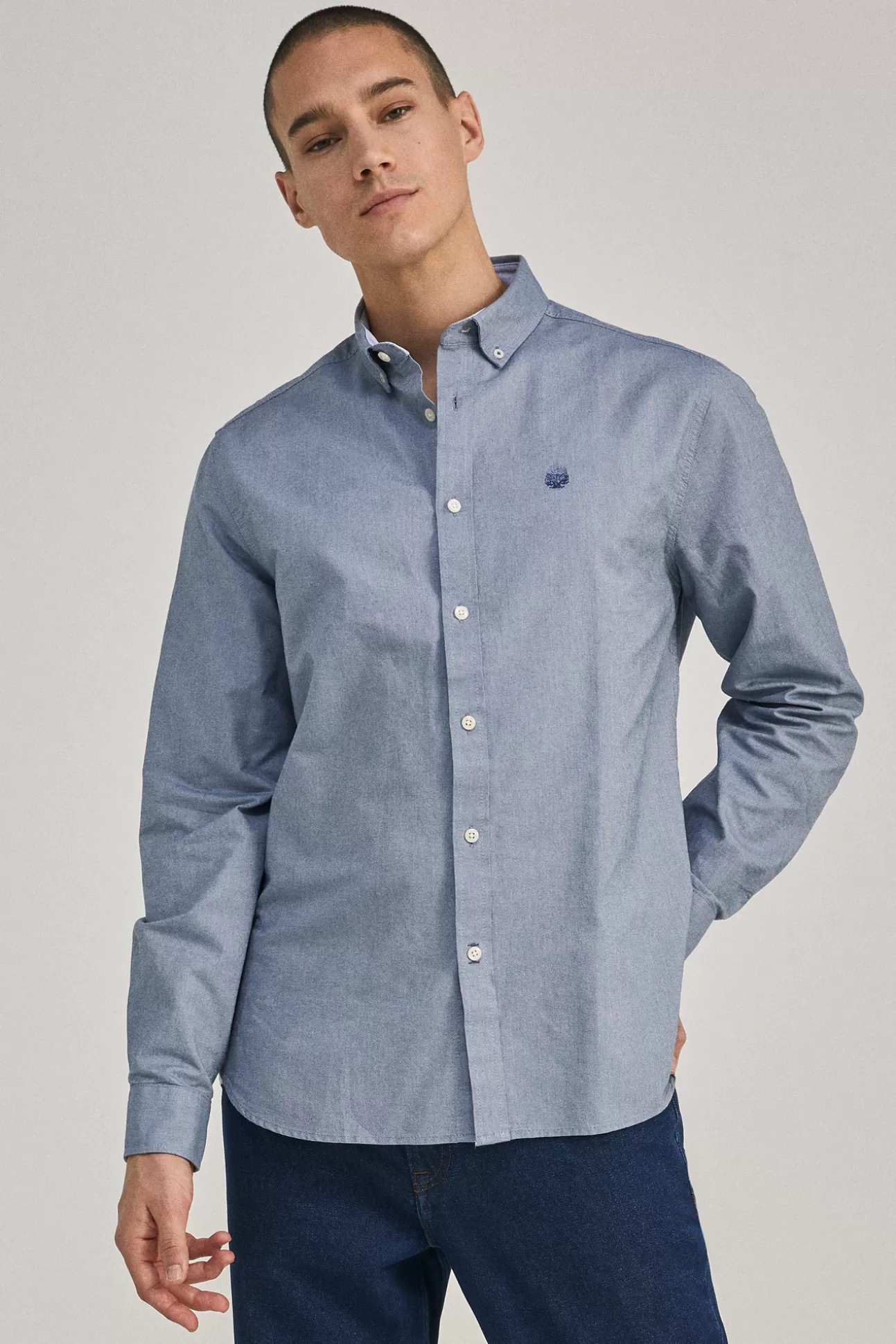 Discount Camisa Oxford Color Hombre Camisas