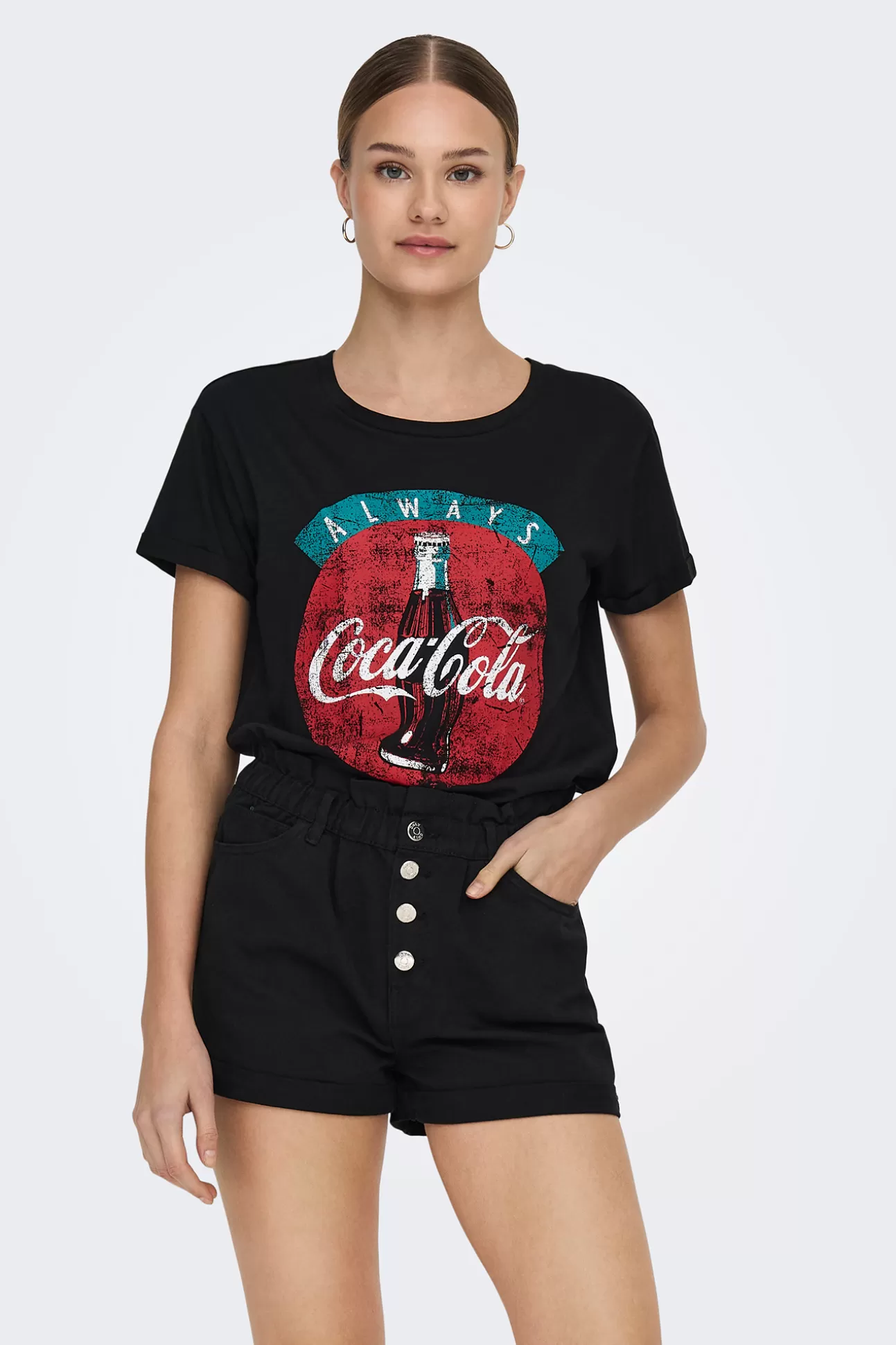 New Camiseta Coca-Cola Mujer Licencias