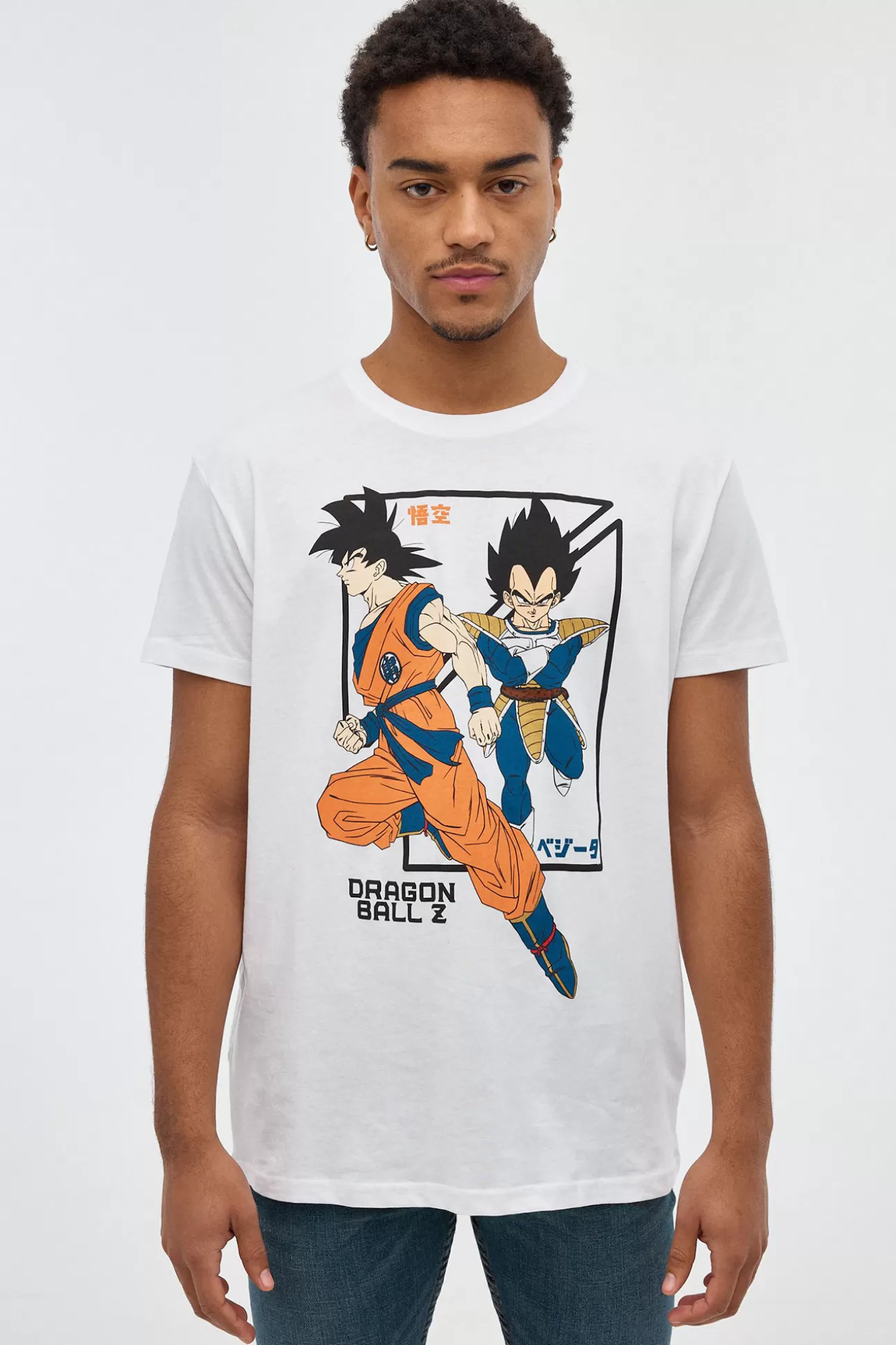 Hot Camiseta Dragon Ball Hombre Licencias