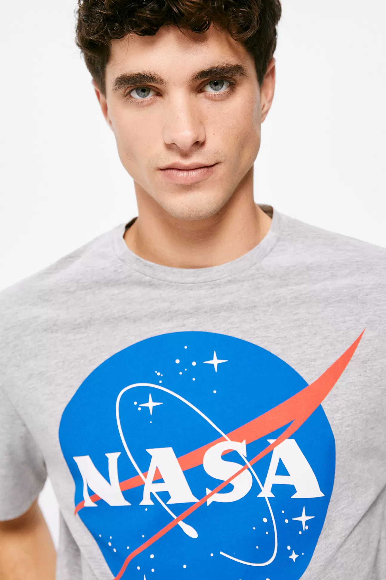 Best Camiseta Logo Nasa Hombre Licencias