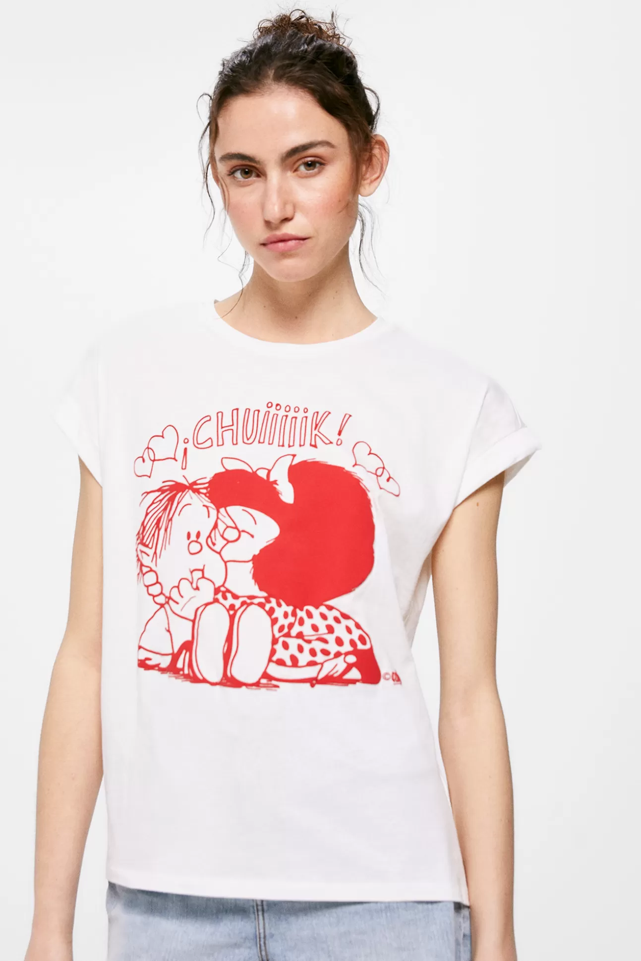 Sale Camiseta Mafalda Mujer Licencias