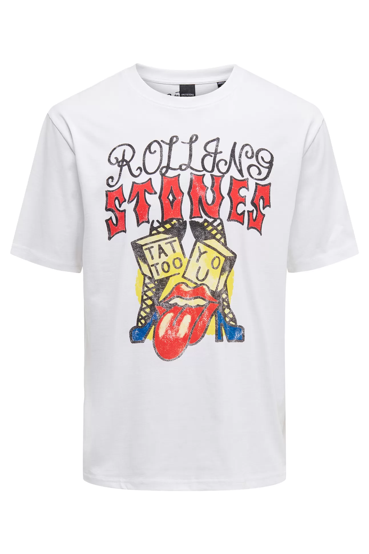 Best Camiseta Manga Corta Rolling Stones Hombre Licencias