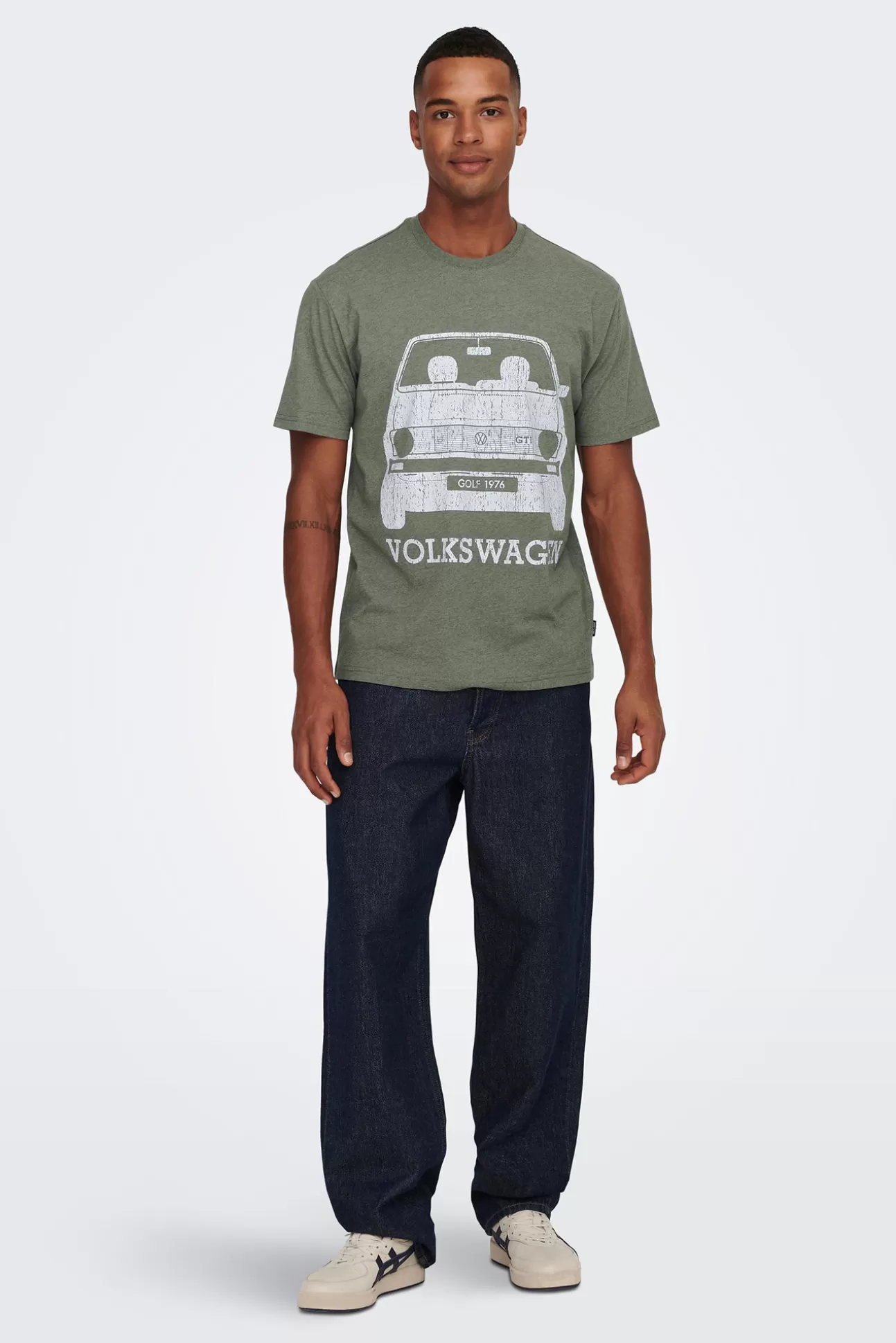 Best Camiseta Manga Corta Volkswagen Hombre Licencias