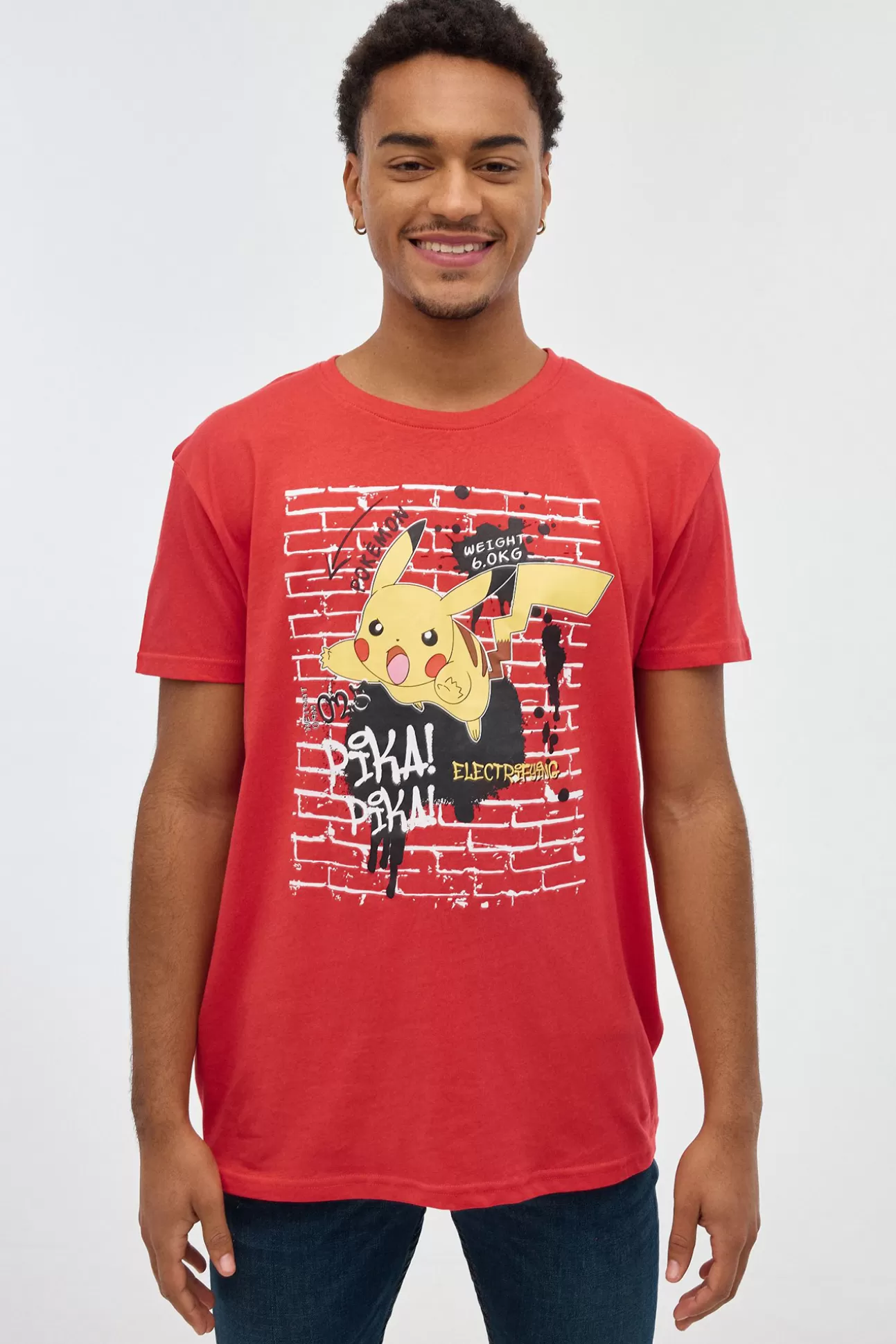 Hot Camiseta Pokemon Hombre Licencias