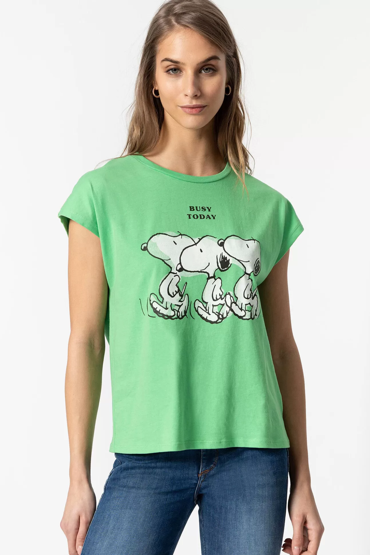 Fashion Camiseta Snoopy Peanuts™ Mujer Licencias