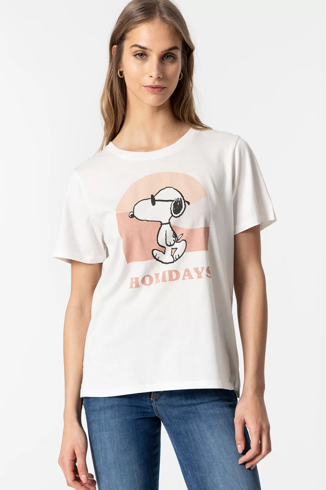 Hot Camiseta Snoopy Peanuts™ Mujer Licencias