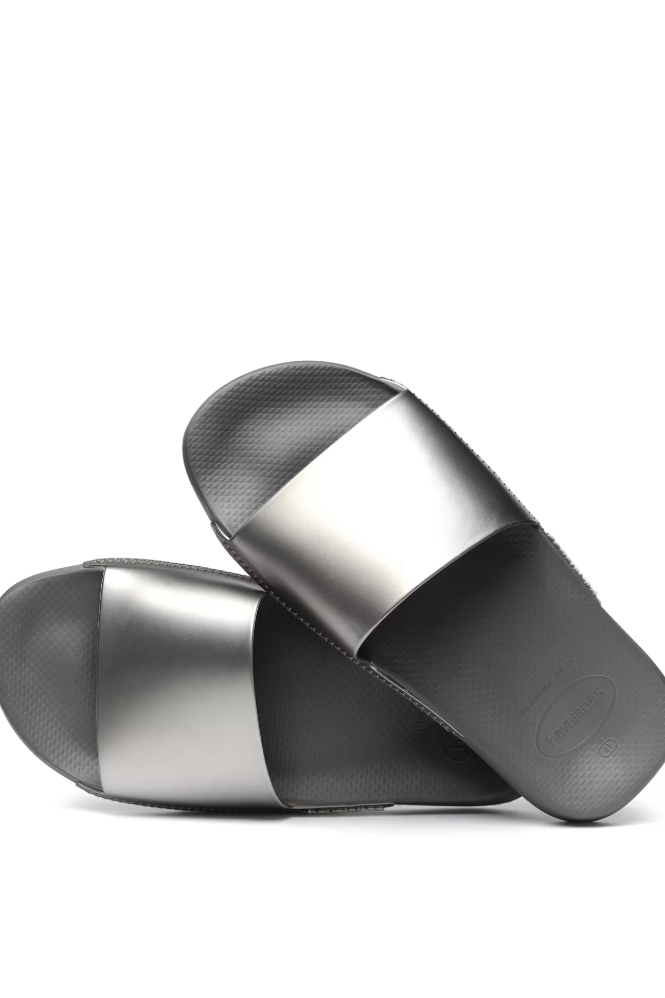 New Chanclas Hav. Slide Classic Metallic Mujer Chanclas