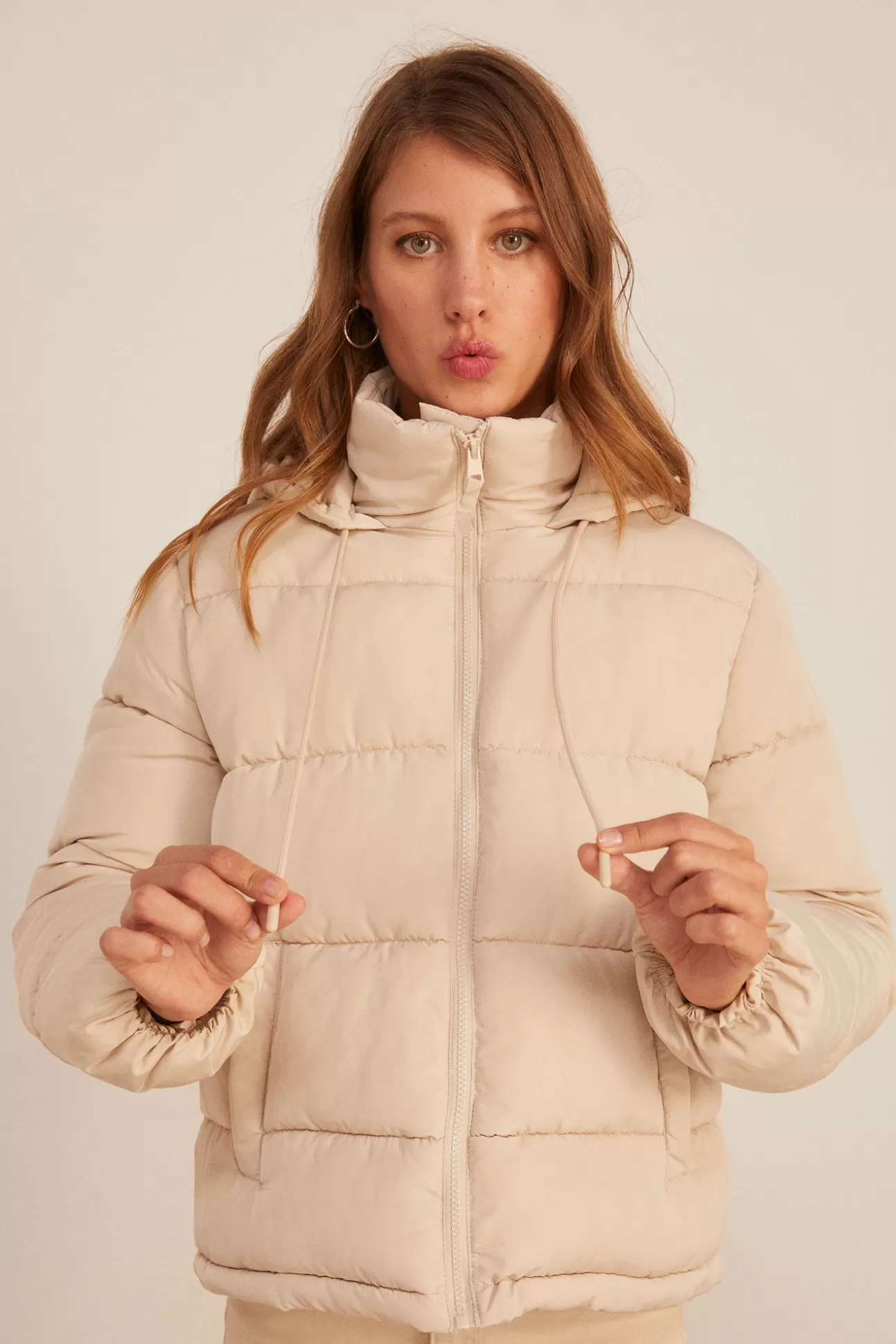 Store Chaqueta Acolchada Poliester Reciclado Mujer Abrigos Y Parkas