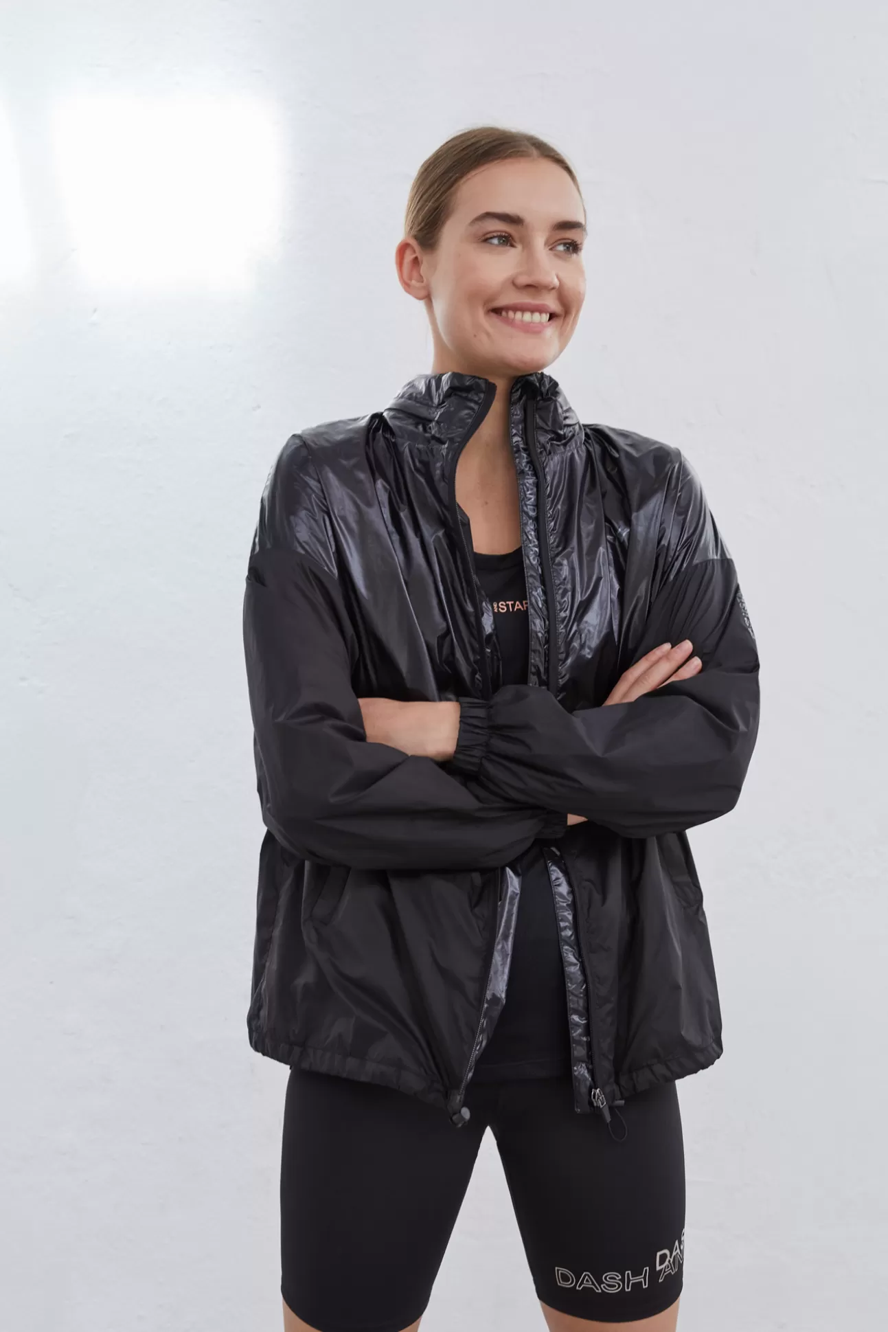 Hot Chaqueta Water Resistant Negra Mujer Chaquetas