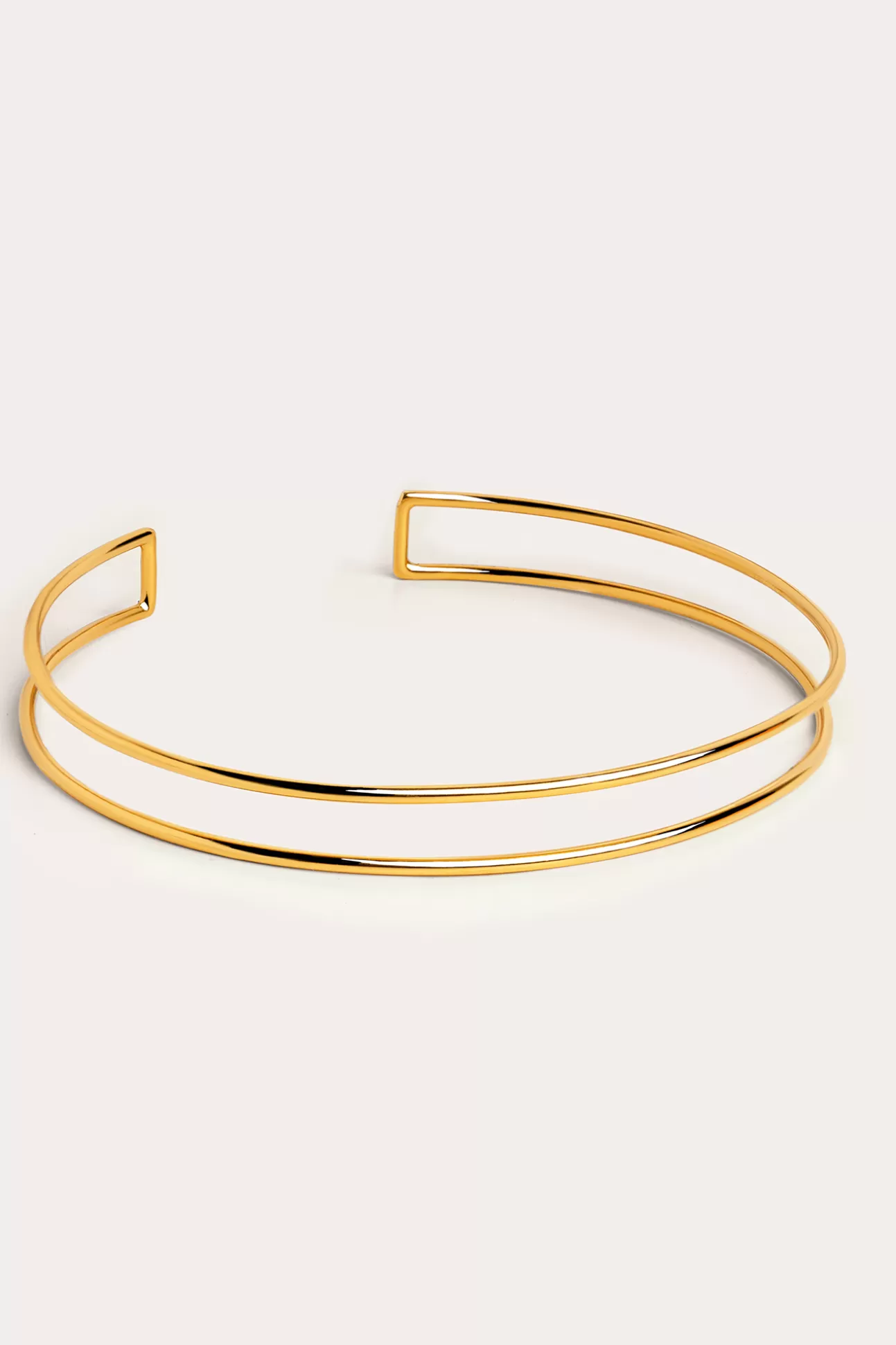 Outlet Choker Double Ring Oro Mujer Bisutería