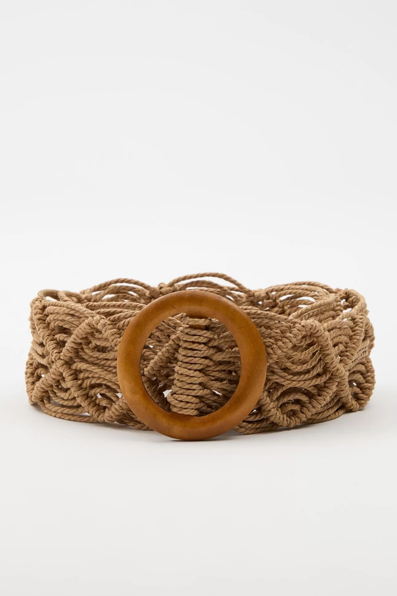 Discount Cinturon Macrame 5,5Cm Mujer Cinturones