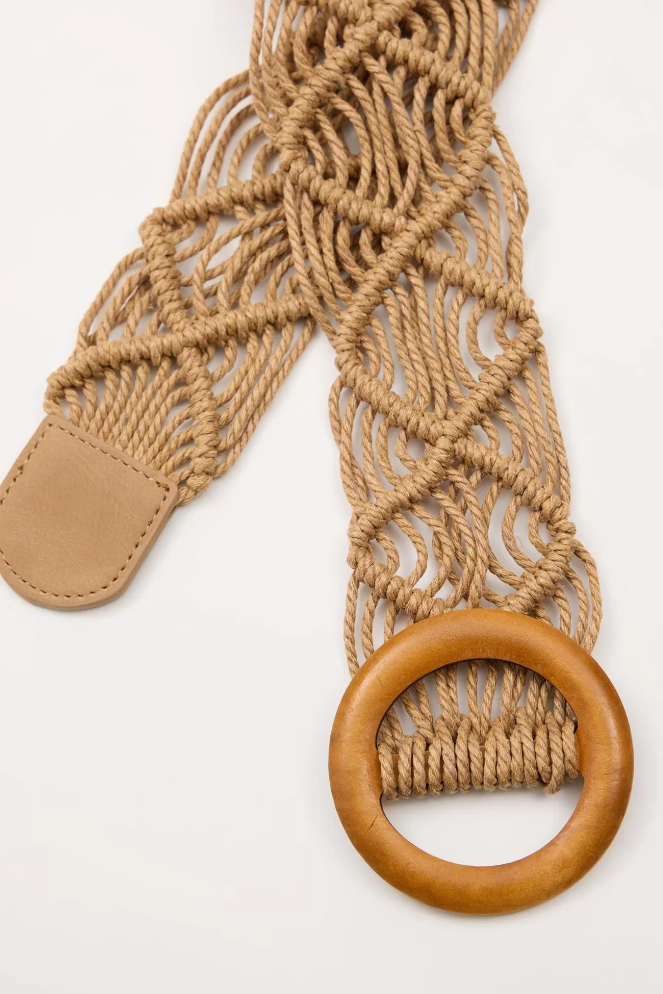 Discount Cinturon Macrame 5,5Cm Mujer Cinturones