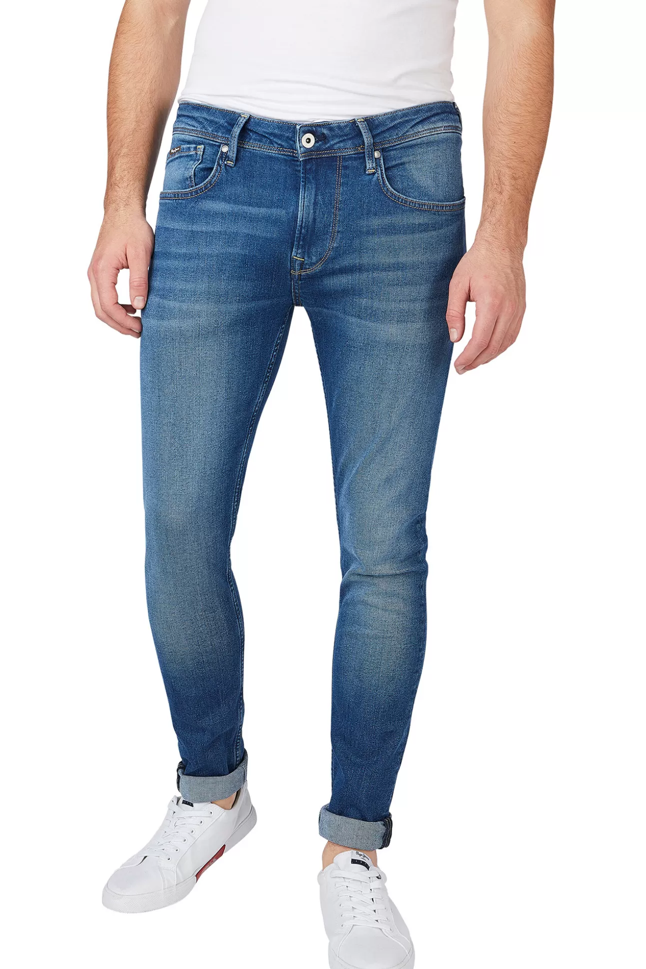 Discount Denim De Hombre Skinny, Tiro Bajo. Hombre Jeans