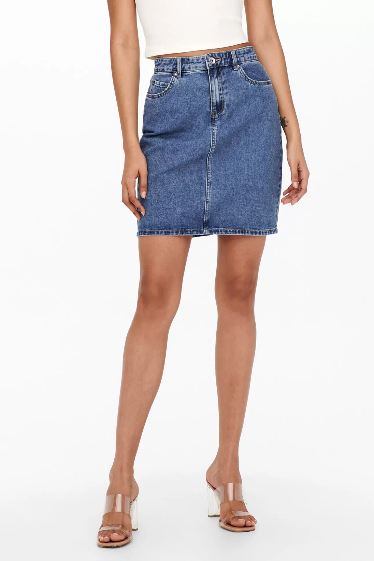 Best Sale Falda Denim Mujer Faldas