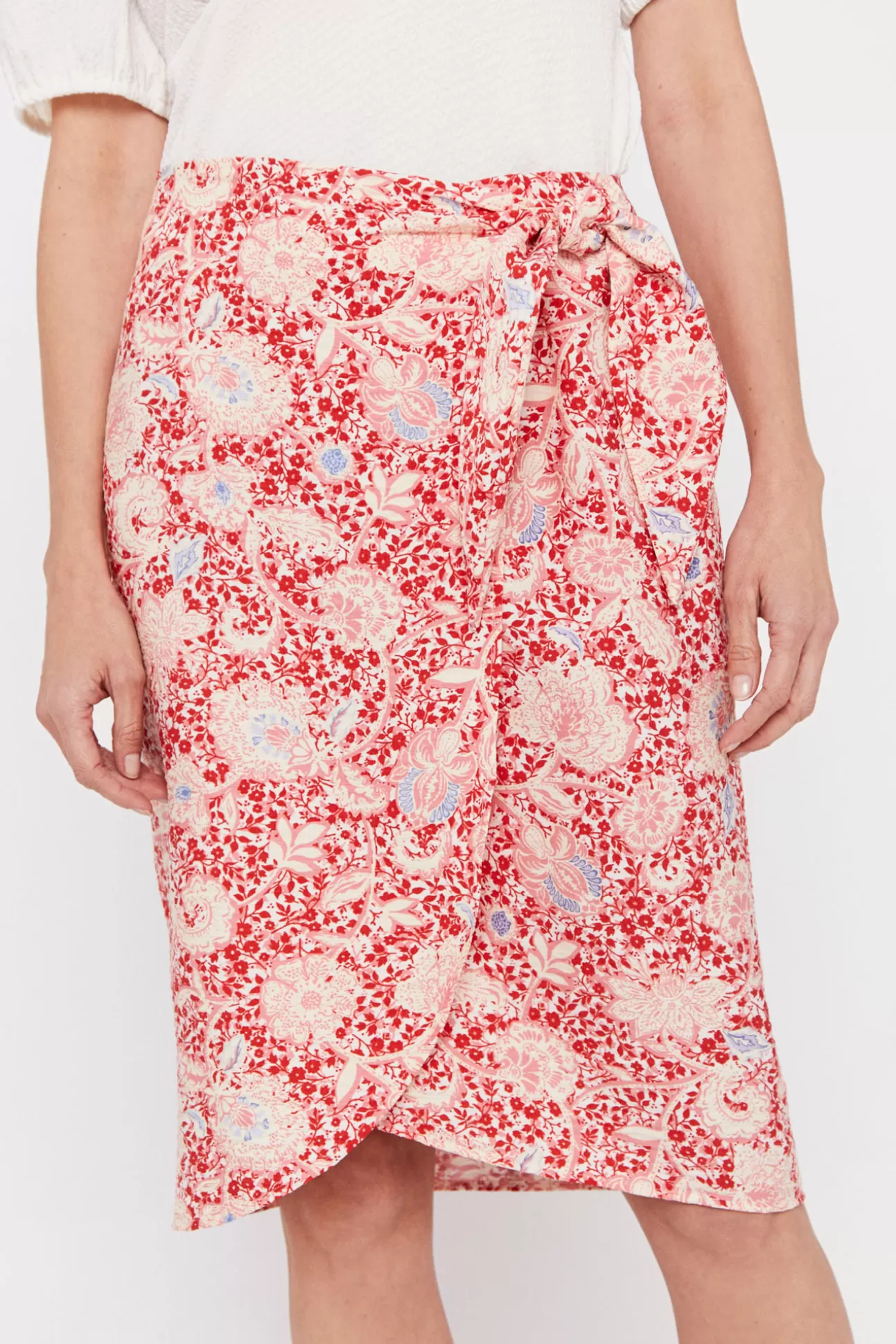 Flash Sale Falda Midi Estampada Mujer Faldas