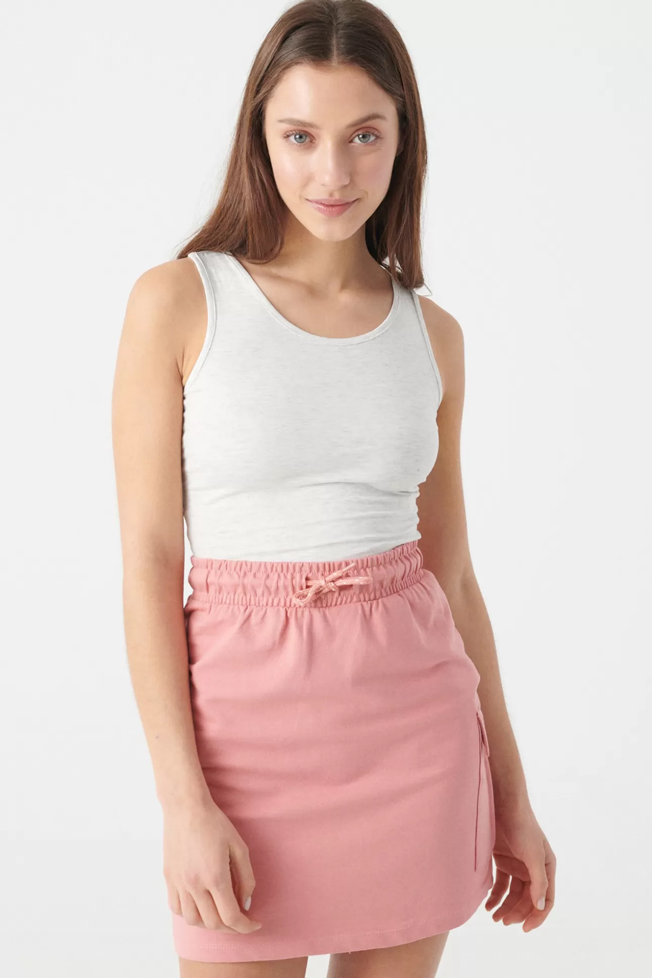 Outlet Falda Mini Cargo Mujer Faldas