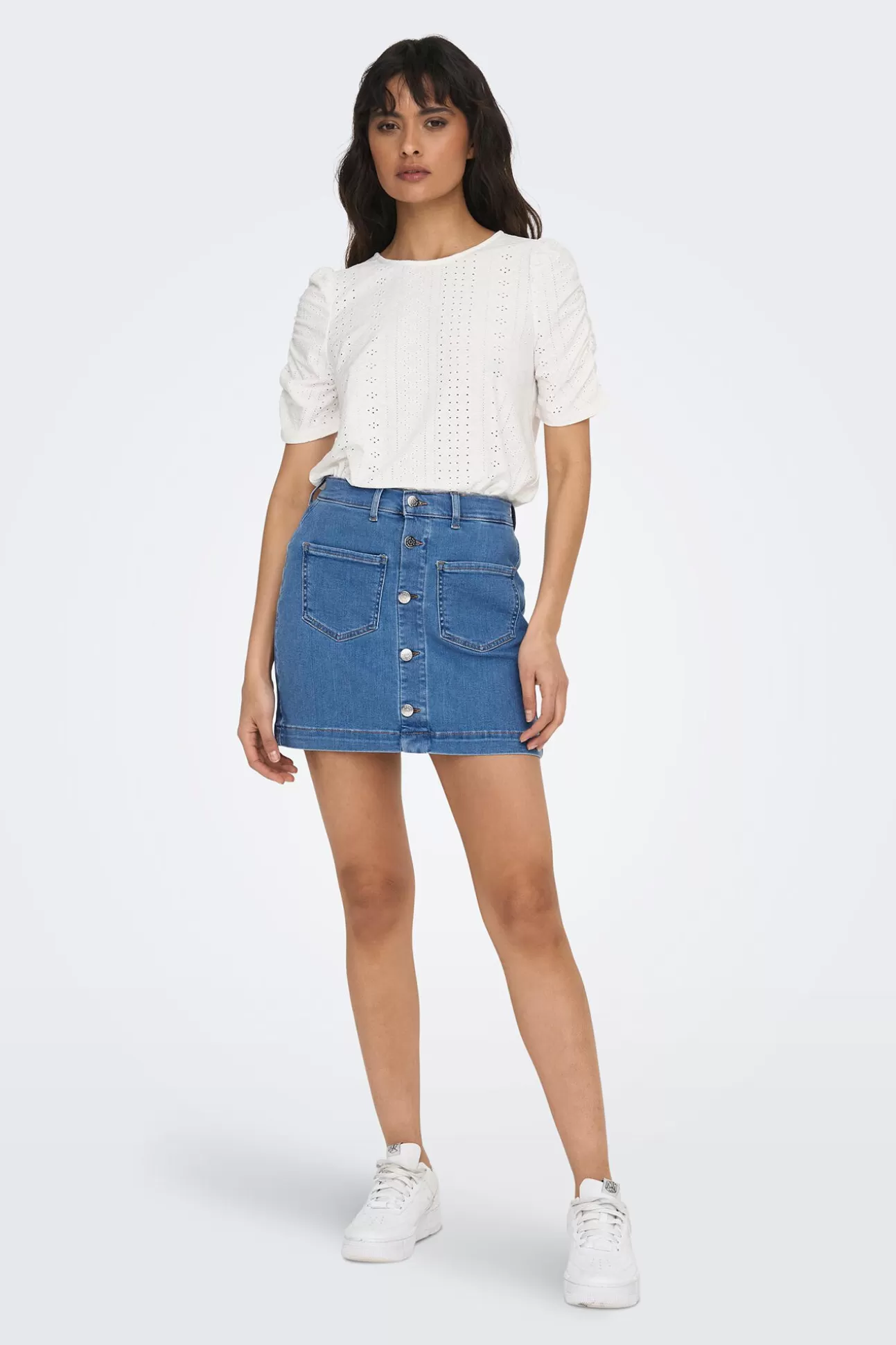 Fashion Falda Mini Denim Mujer Faldas