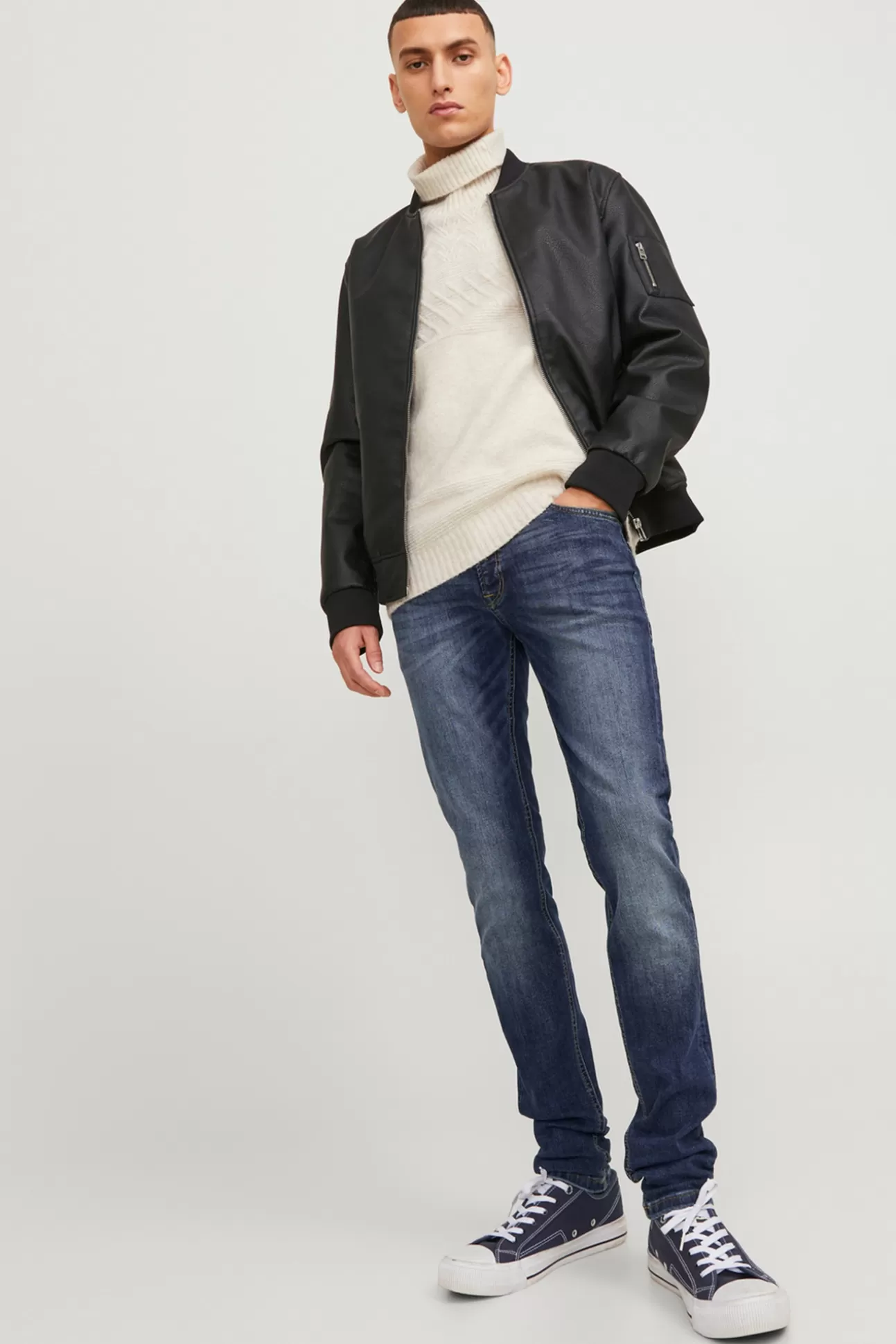 Hot Jeans Skinny Fit Rockero Hombre Jeans