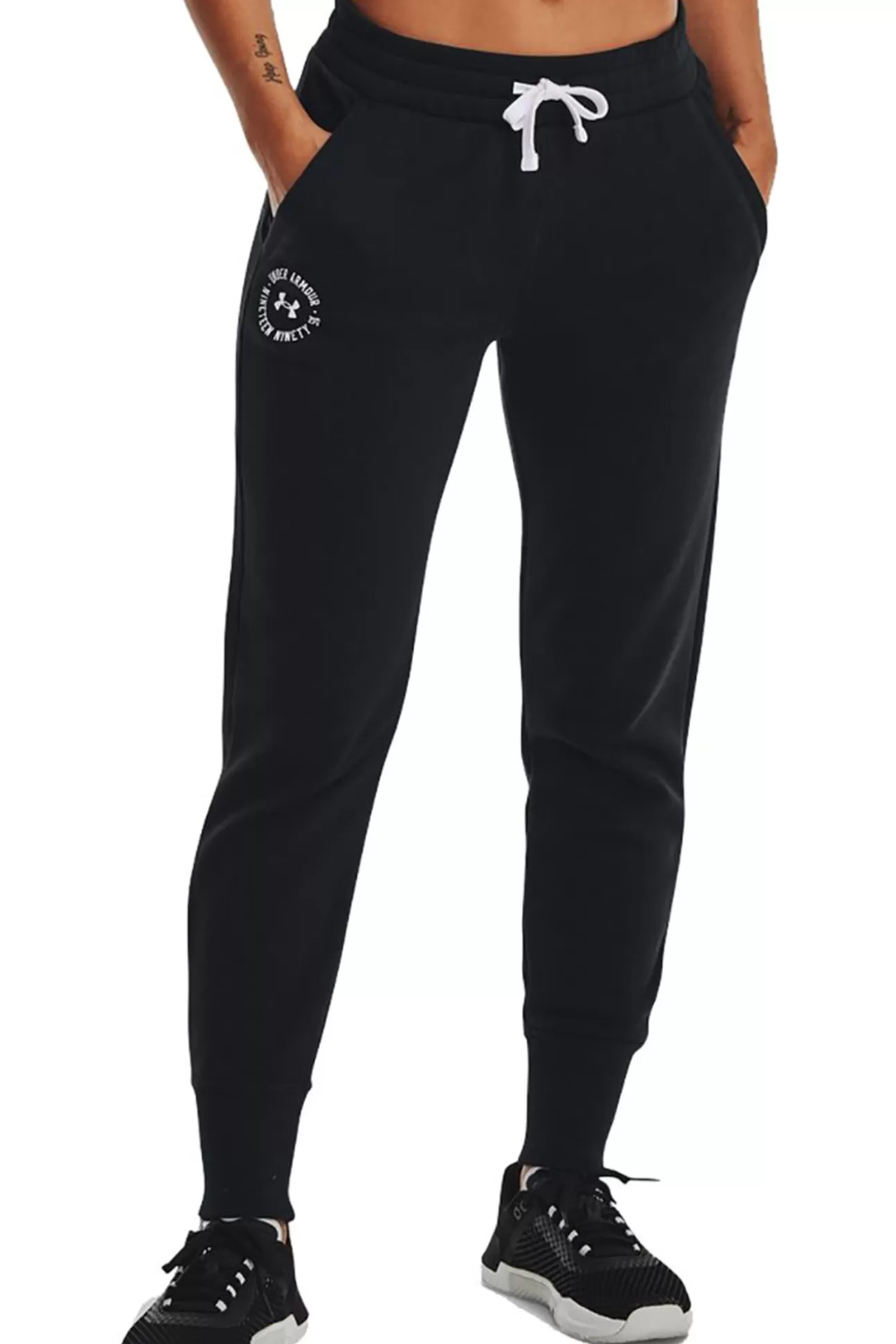 Shop Joggers Rival Fleece Crest Mujer Leggings Y Pantalones