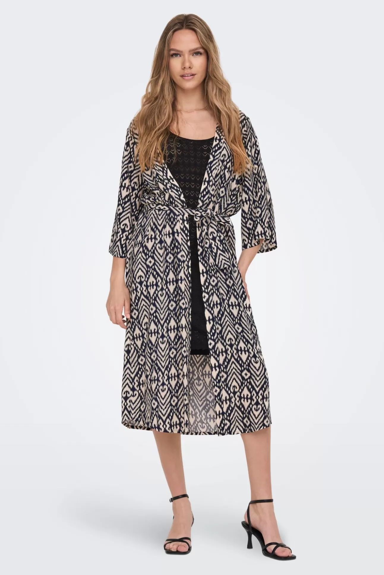 Sale Kimono Largo Estampado Mujer Vestidos Y Monos