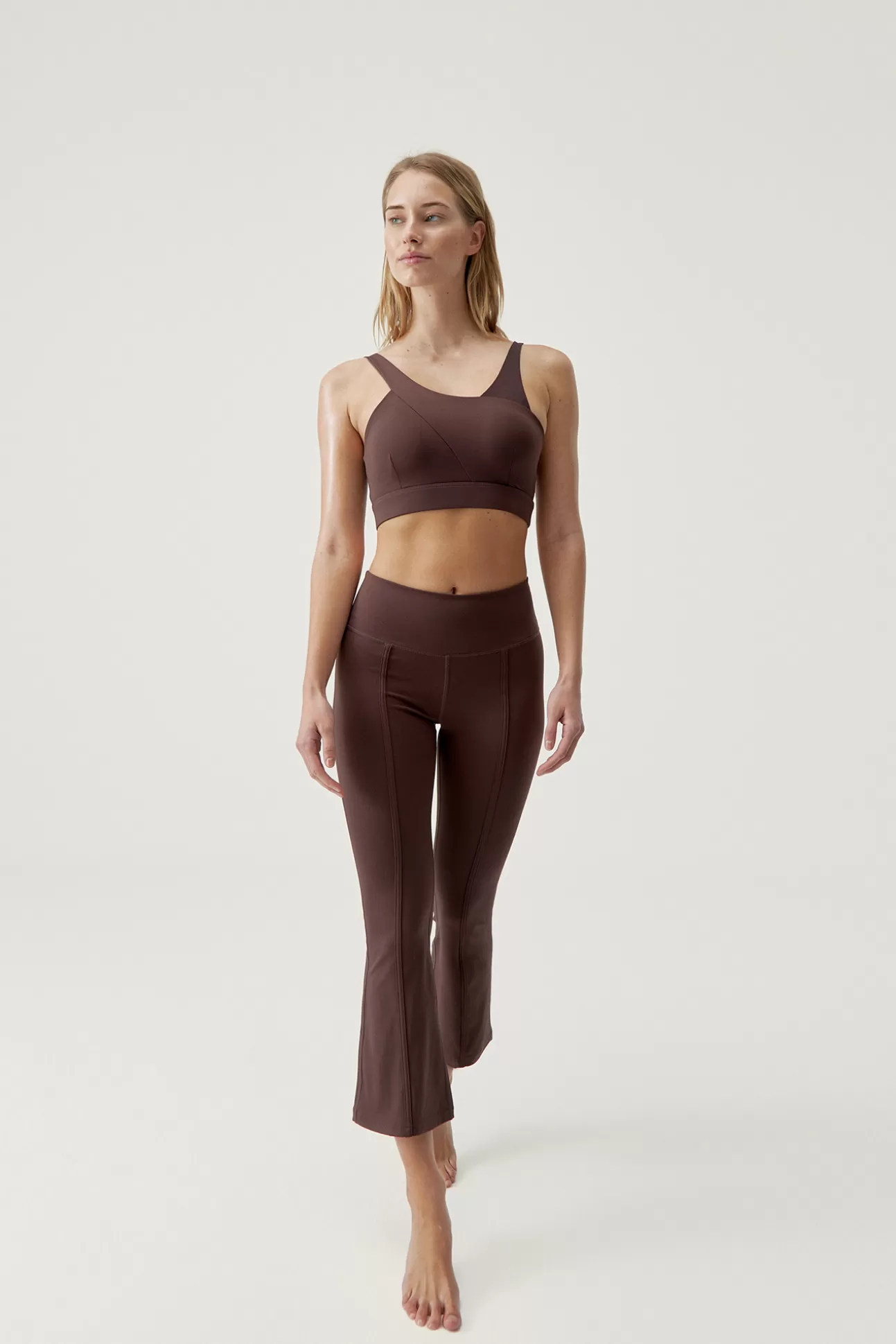 Cheap Legging Jin Flare Cacao Mujer Leggings Y Pantalones