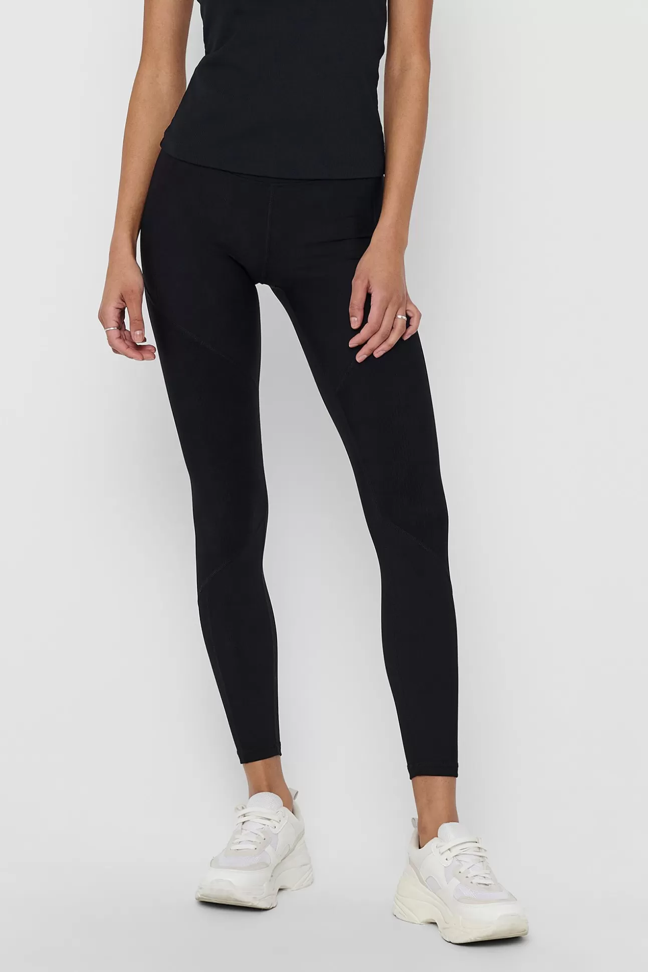 Shop Legging Largo Elastico Mujer Leggings Y Pantalones