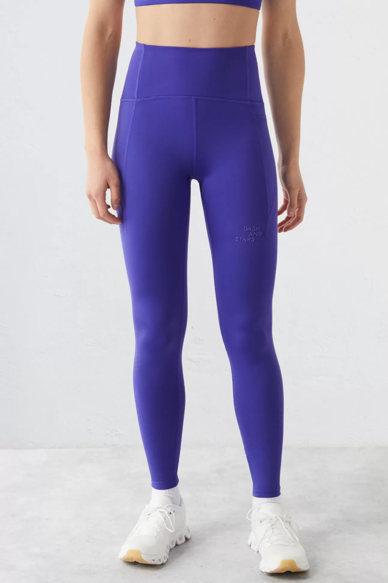 Cheap Leggings Azul Violeta 4D Stretch Mujer Leggings Y Pantalones