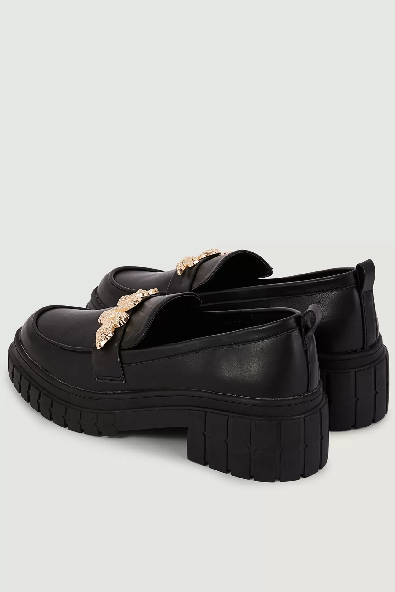 Flash Sale Mocasines Polipiel Chunky Mujer Mocasines