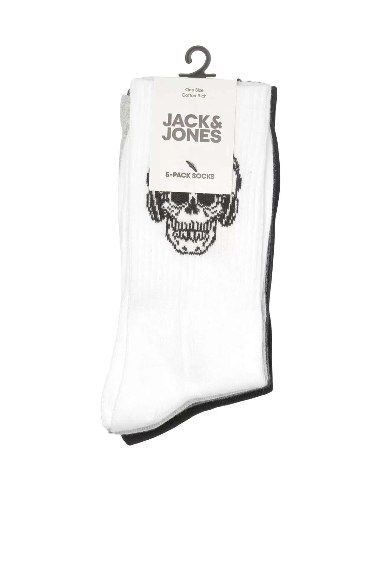 Clearance Pack 5 Calcetines Calavera Hombre Calcetines