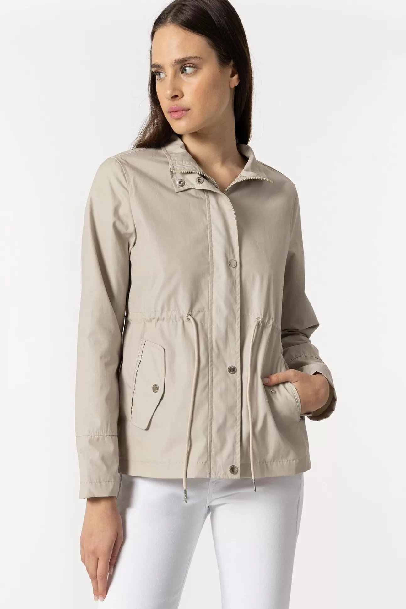 Cheap Parka Con Bolsillos Mujer Abrigos Y Parkas