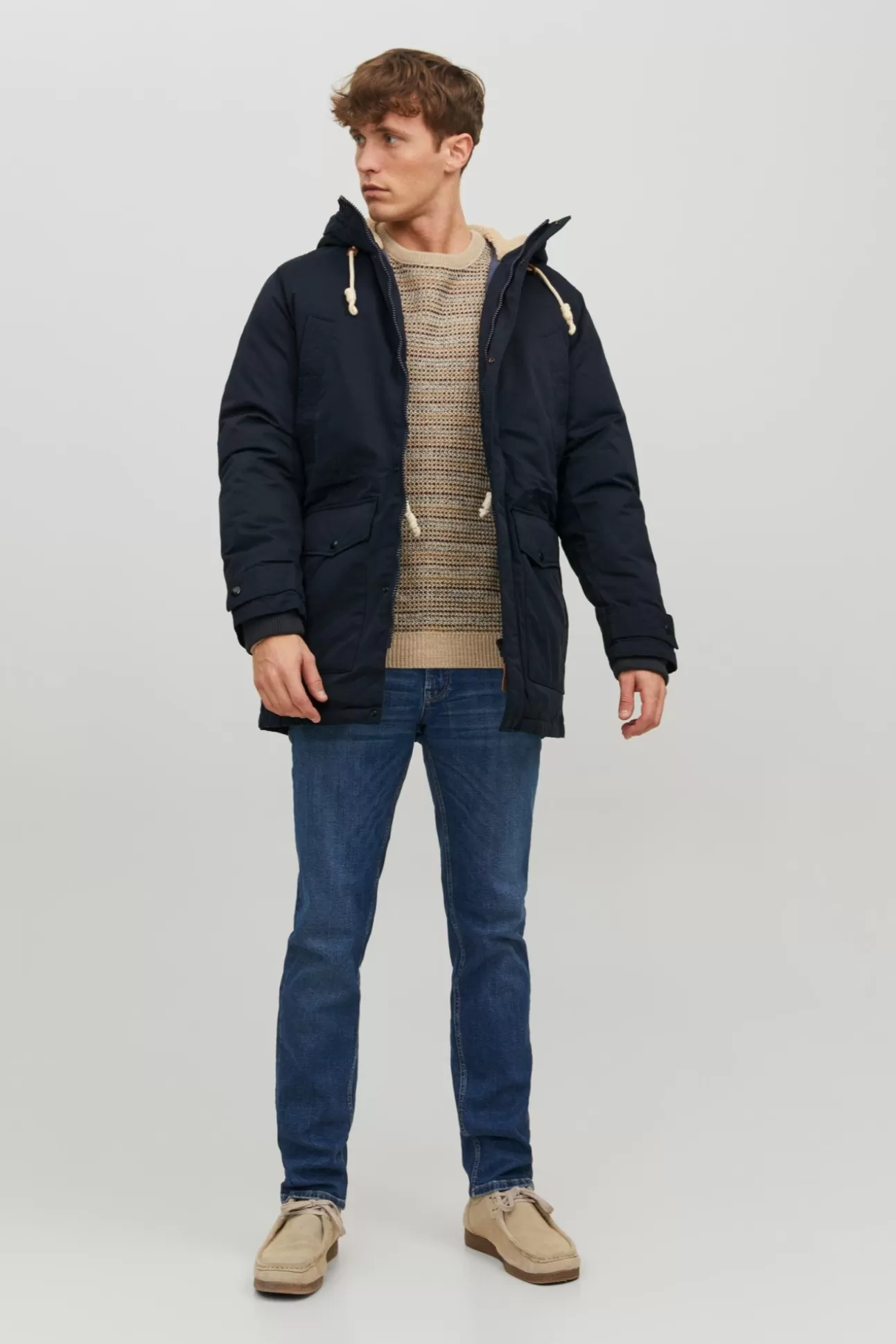 Best Sale Parka Con Capucha Hombre Abrigos Y Parkas