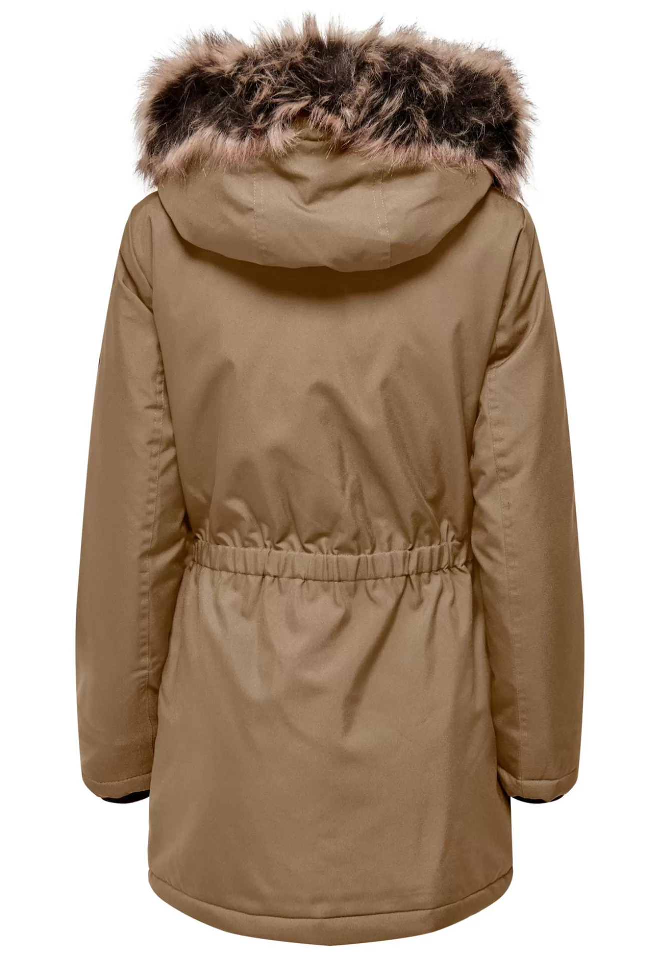 Best Sale Parka Con Capucha Y Pelo Mujer Abrigos Y Parkas