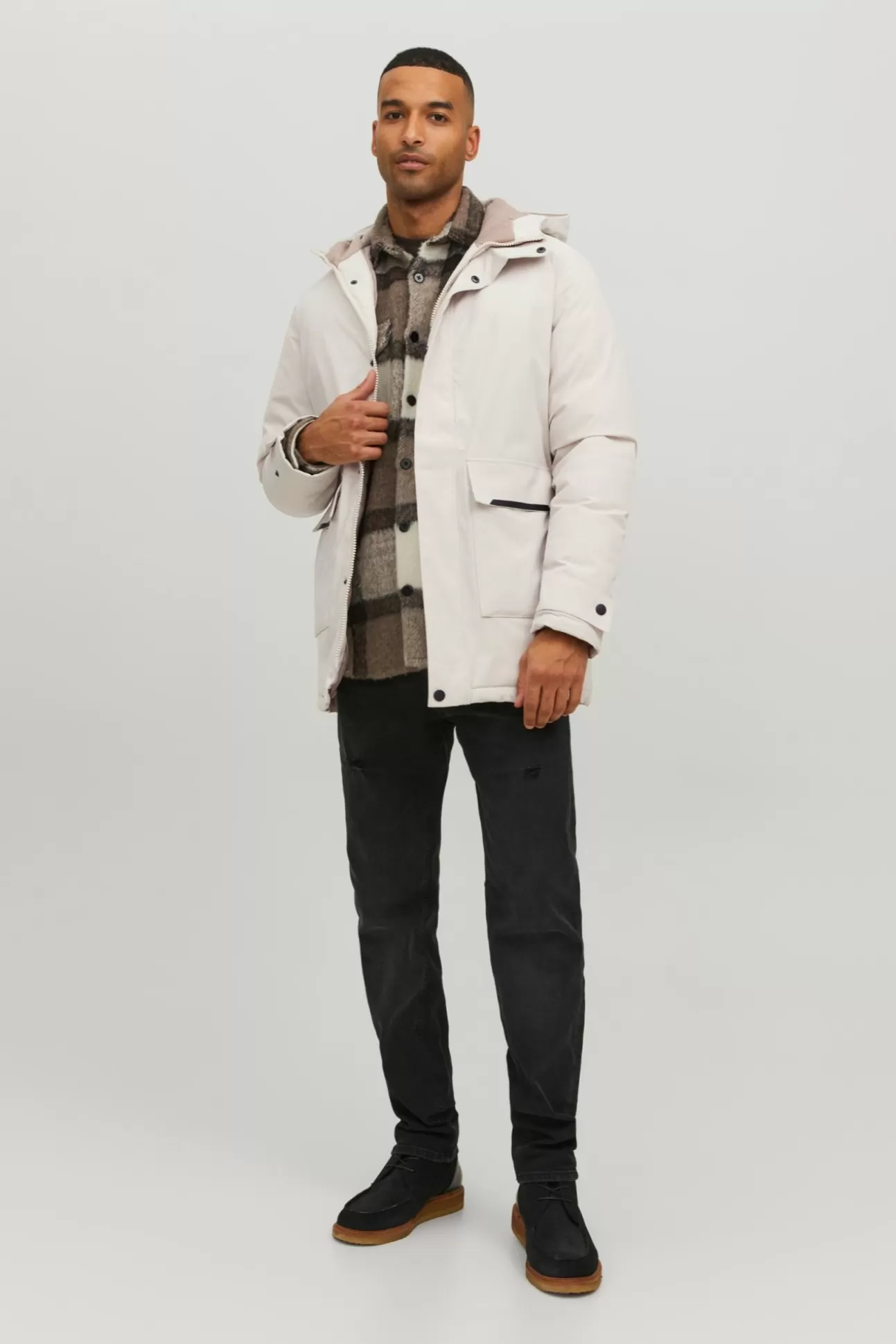 Shop Parka Impermeable Hombre Abrigos Y Parkas