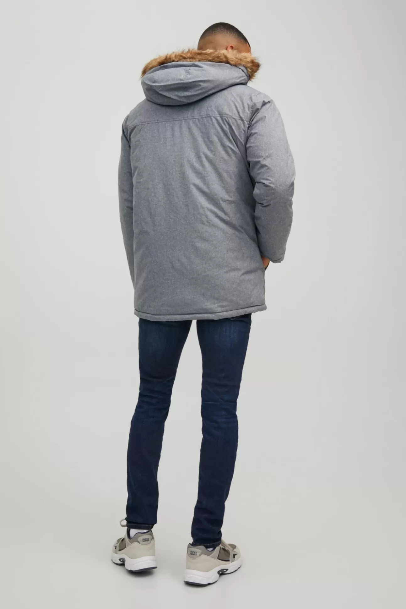 Best Sale Parka Pelo Capucha Hombre Abrigos Y Parkas