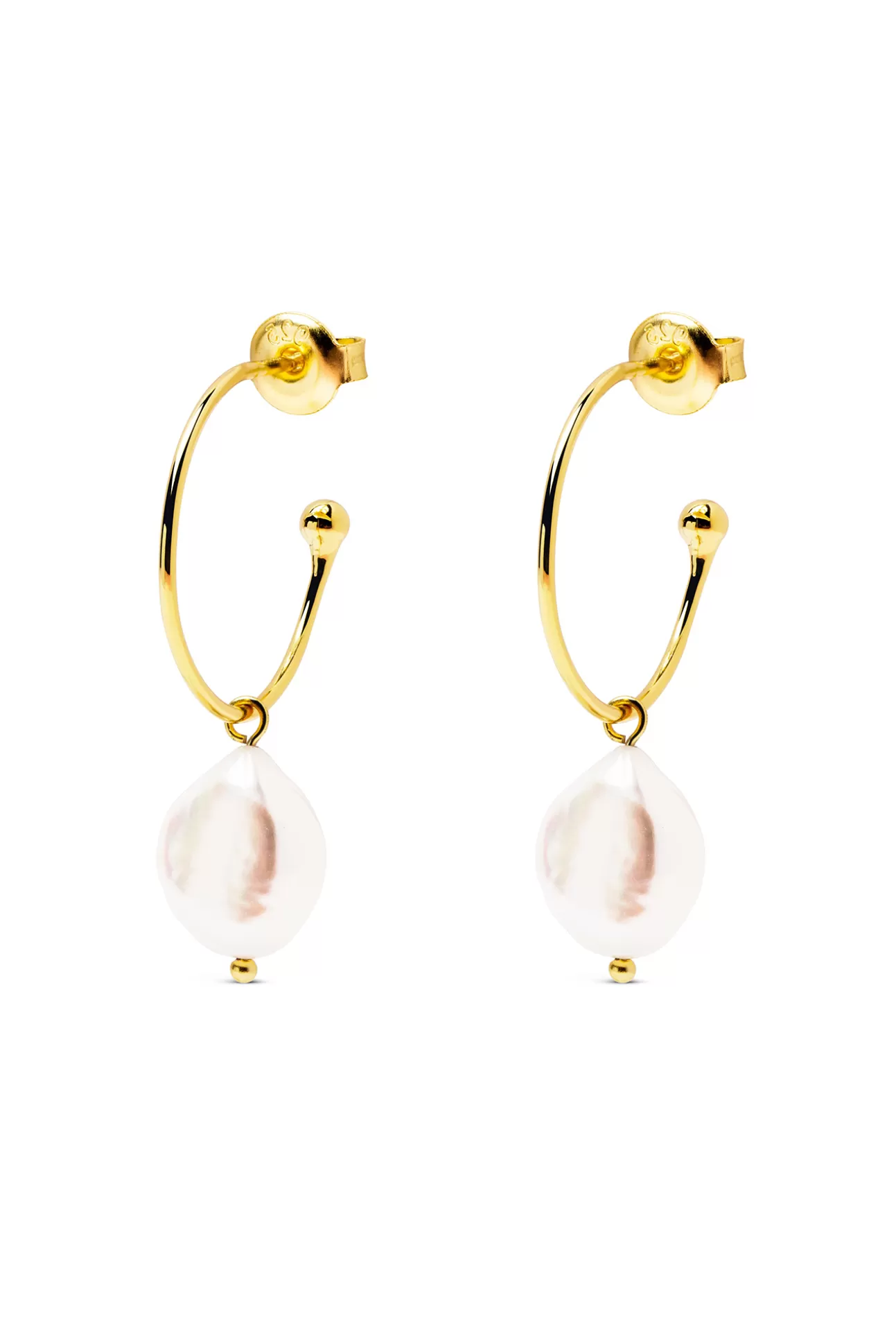 Cheap Pendientes Pearl Oro Mujer Bisutería