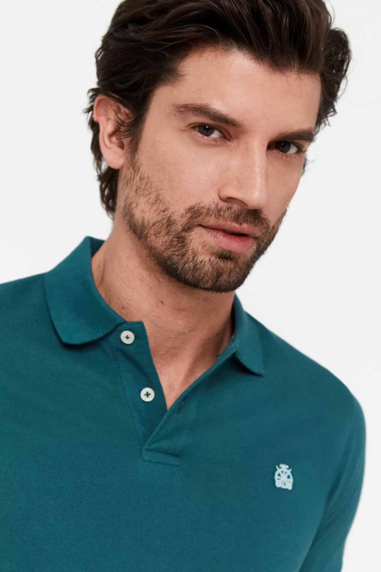 New Polo Basico Pique Slim Hombre Polos