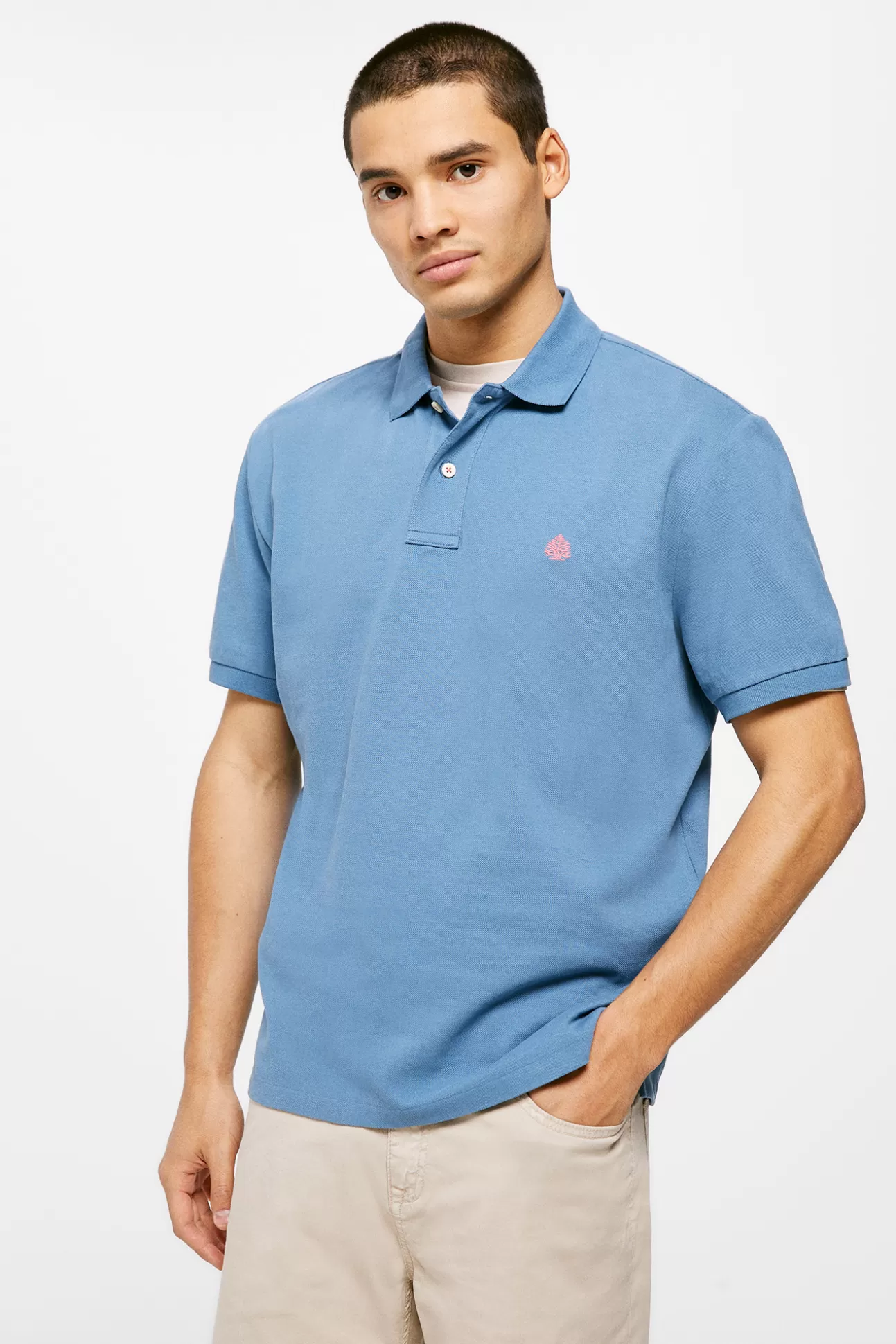 Clearance Polo Pique Basico Hombre Polos