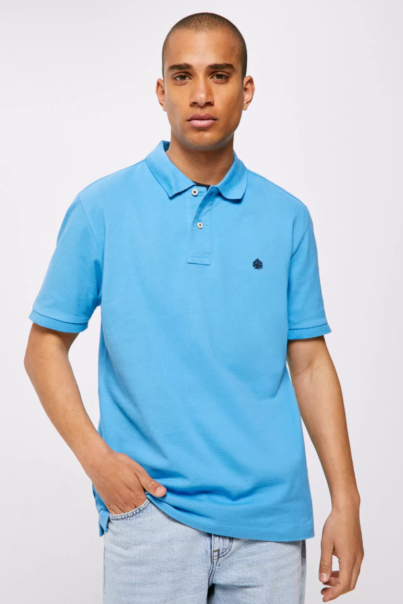 Shop Polo Pique Basico Hombre Polos