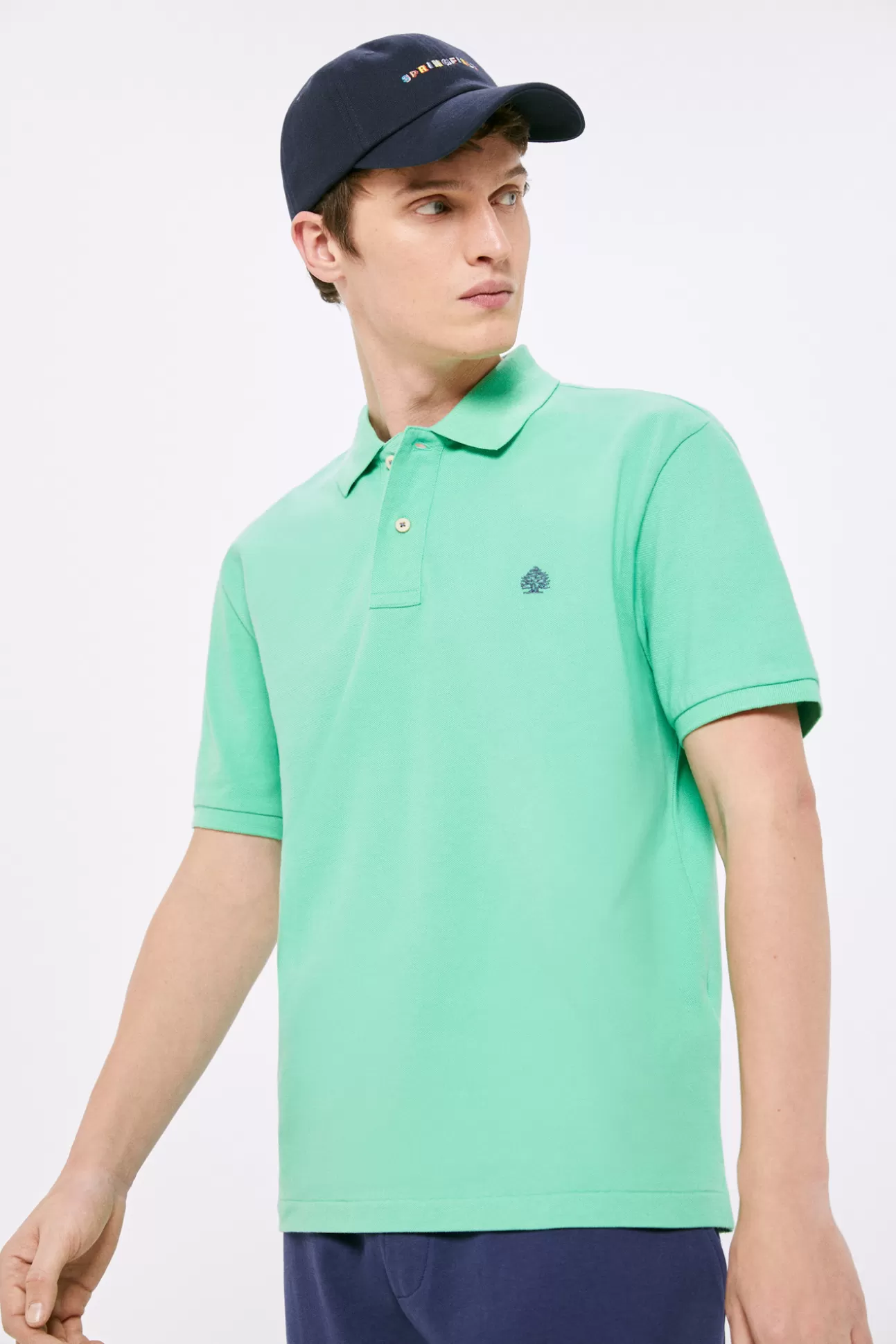 Shop Polo Pique Basico Hombre Polos