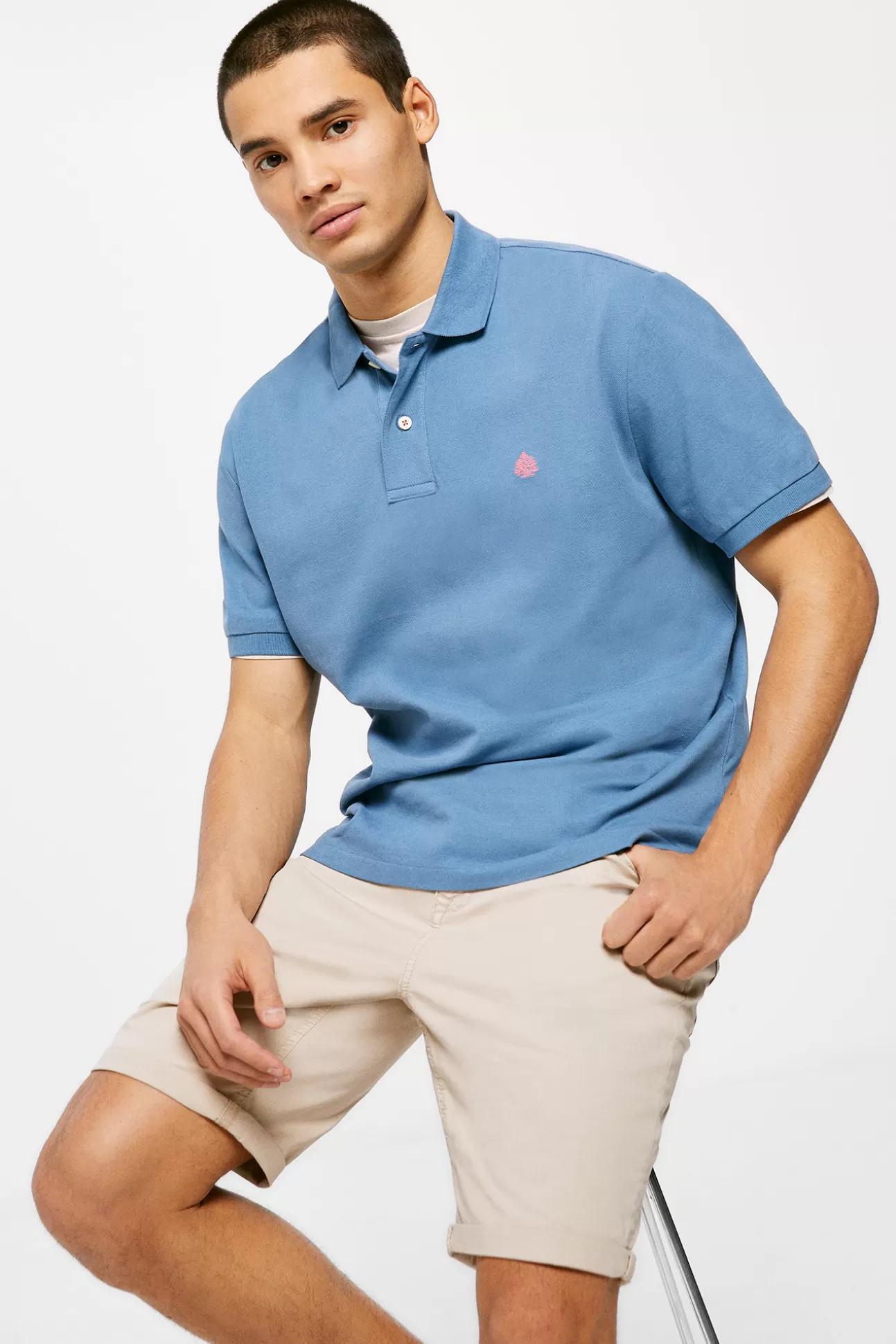 Clearance Polo Pique Basico Hombre Polos