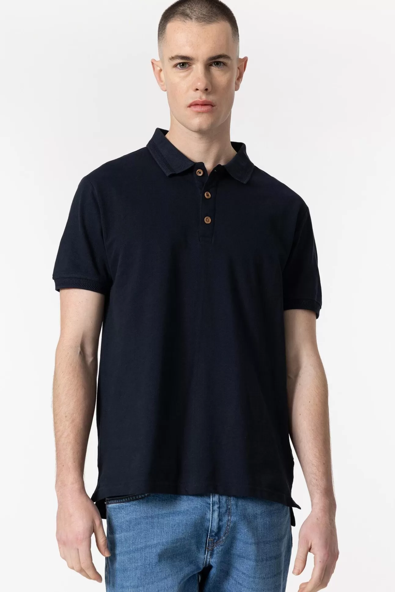 Best Polo Pique Cuello Con Detalle Hombre Polos