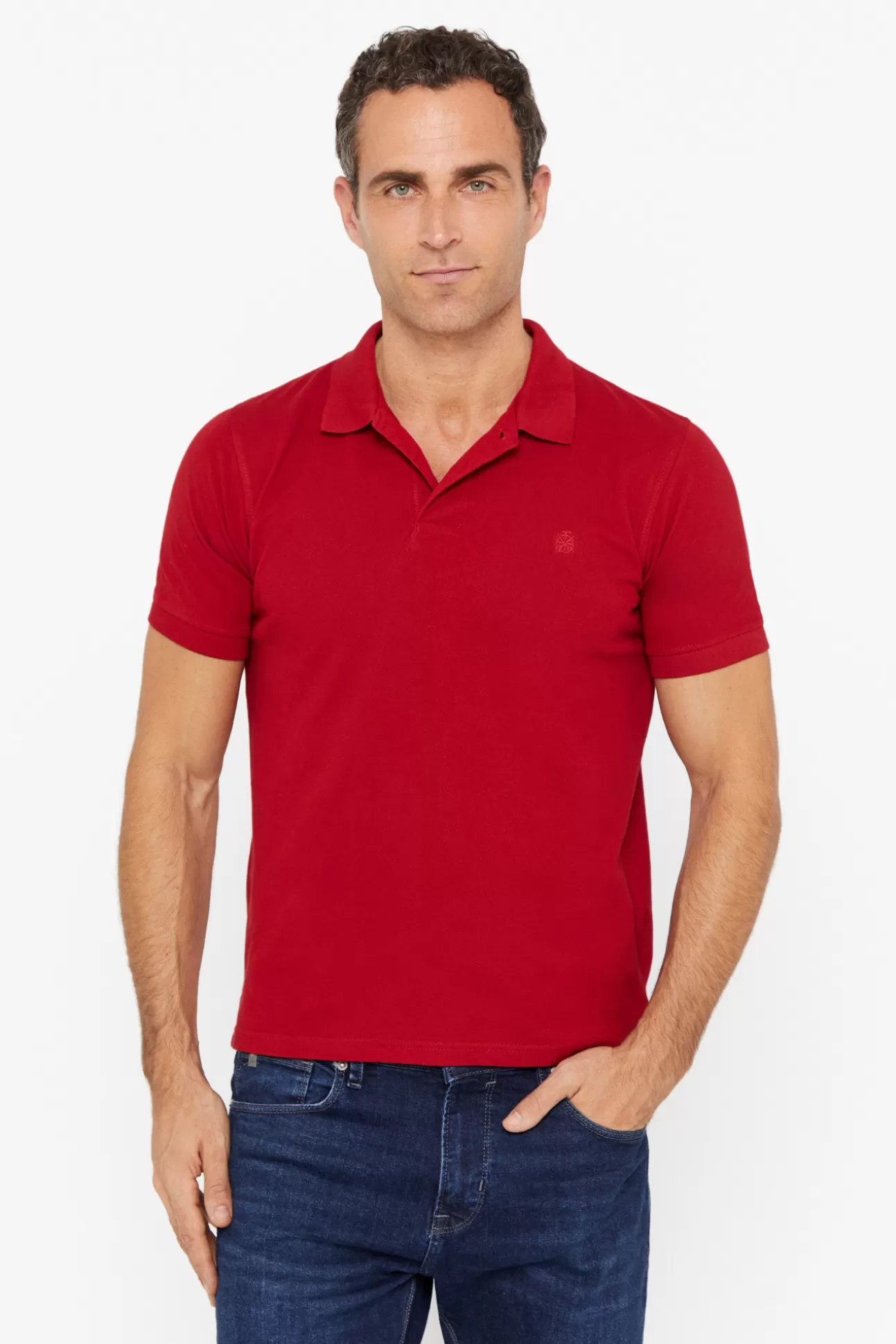 Sale Polo Pique Logo Hombre Polos