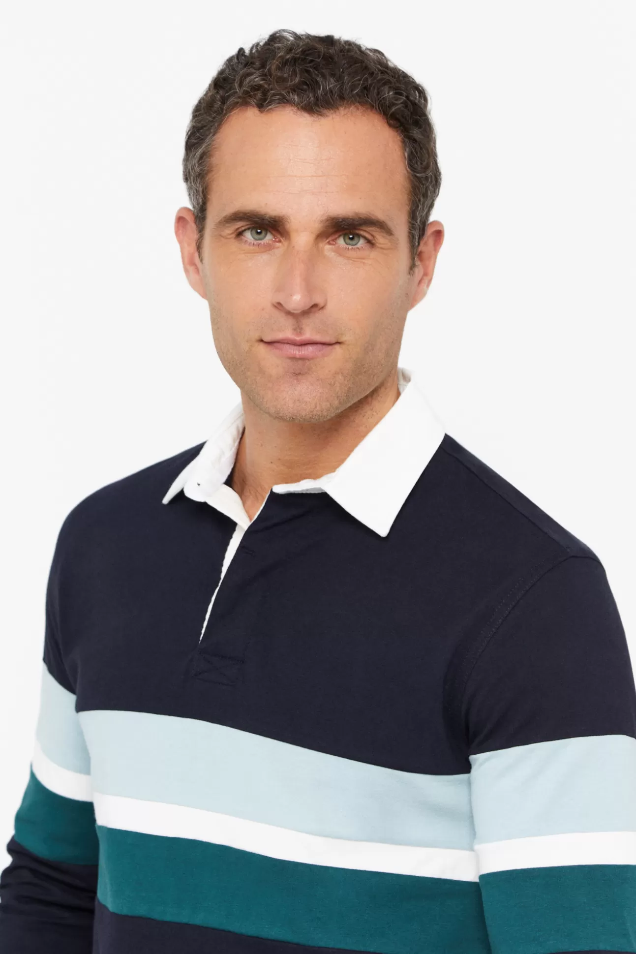 Best Polo Rugby Tejido Contraste Hombre Polos