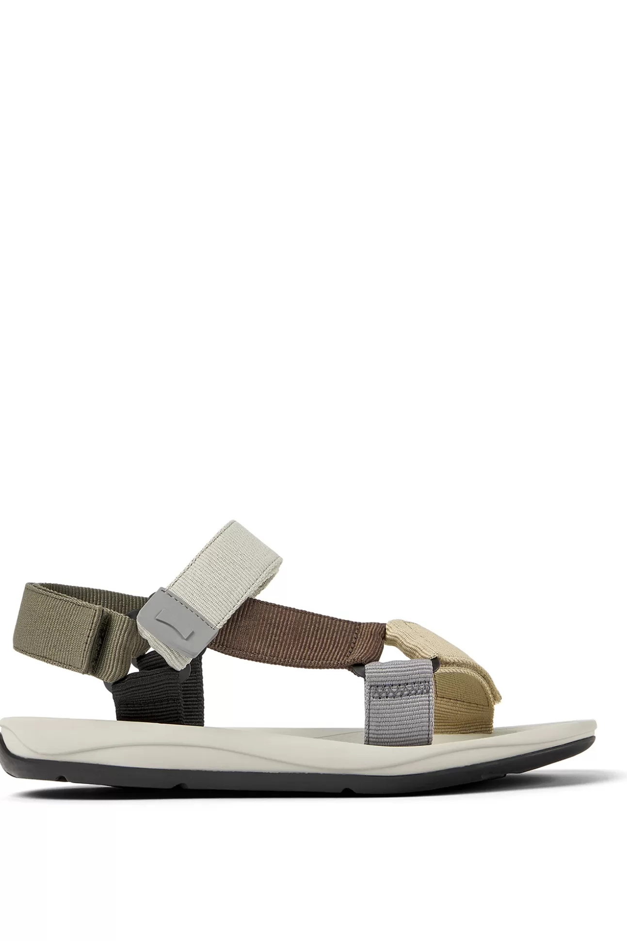 Outlet Sandalia Negra Para Hombre. Hombre Sandalias