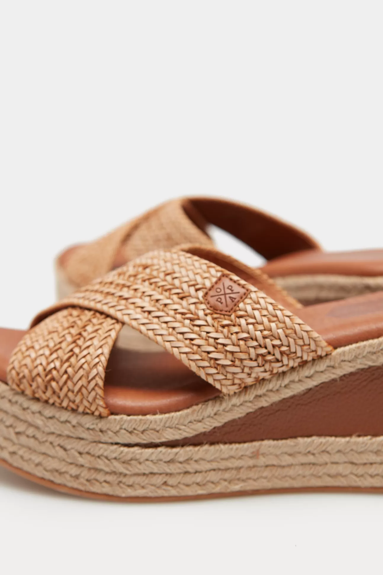 Hot Sandalias Albufera Trenza Cuero Mujer Alpargatas