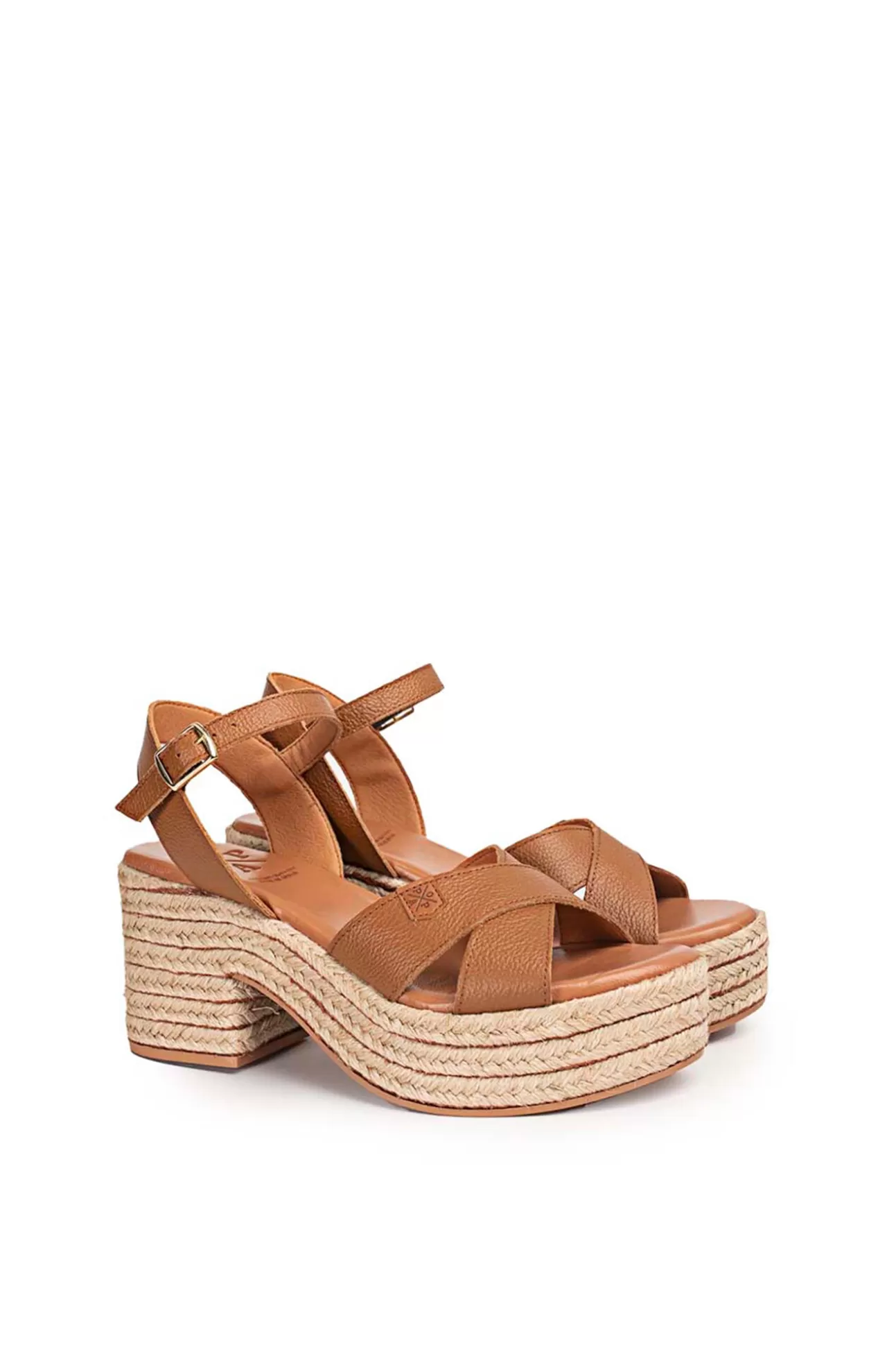 Hot Sandalias Clifton Piel Cuero Mujer Alpargatas