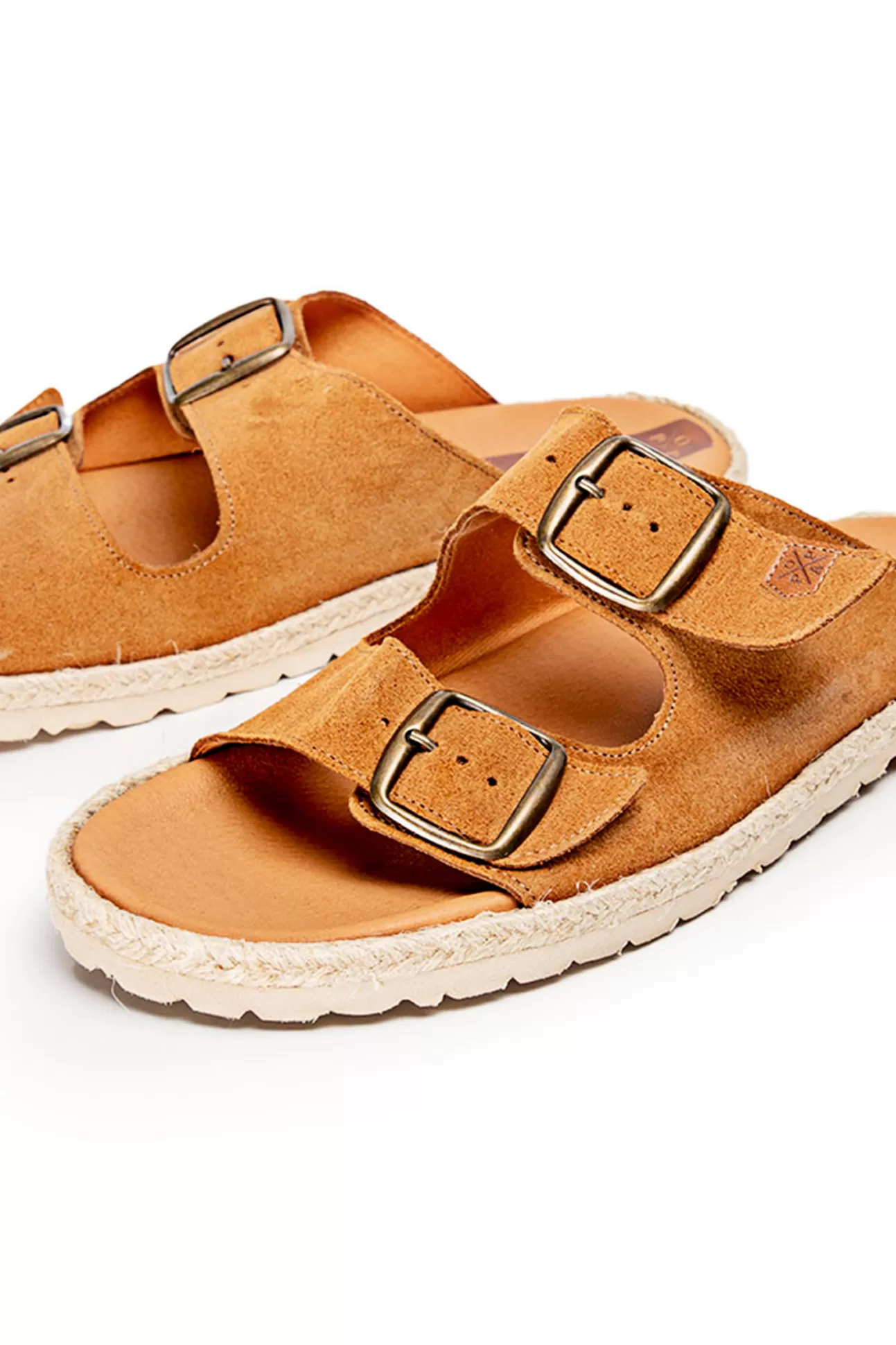 Outlet Sandalias Icacos Serraje Cuero Hombre Sandalias