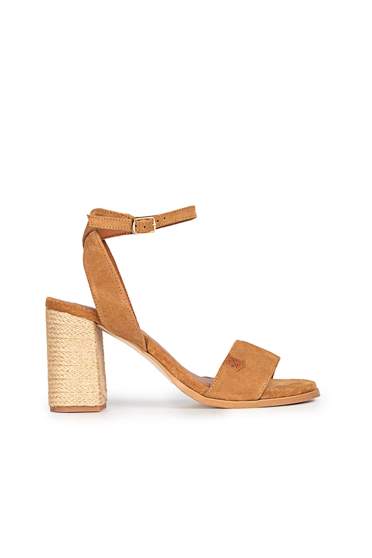 Shop Sandalias Terranova Serraje Cuero Mujer Tacones