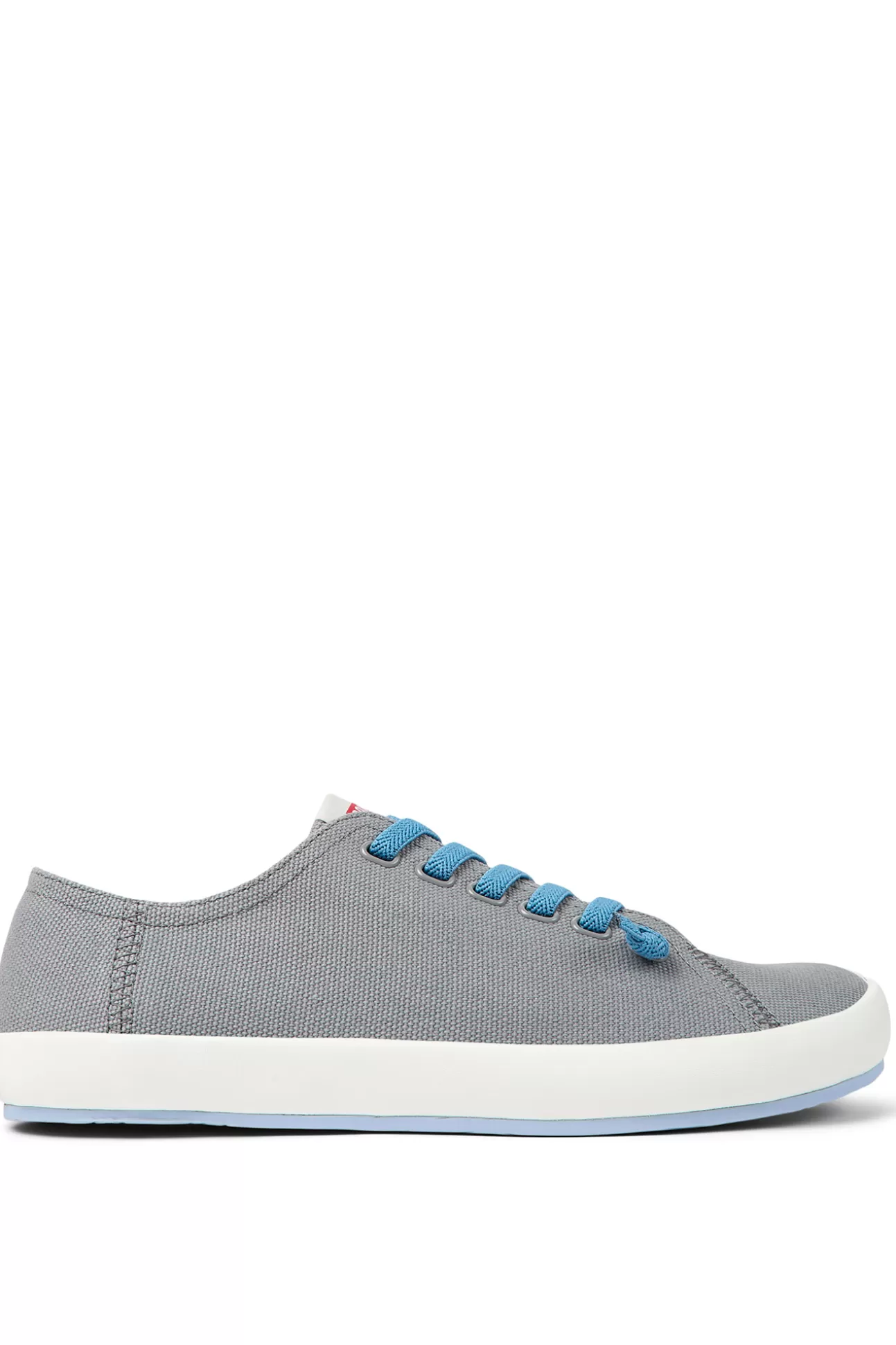 Fashion Sneakers Grises De Tejido Para Hombre. Hombre Zapatillas